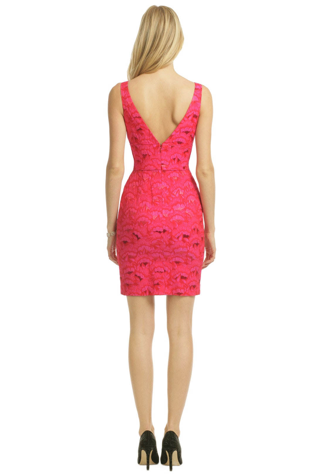Pink Oahu Fan Dress by Trina Turk 1