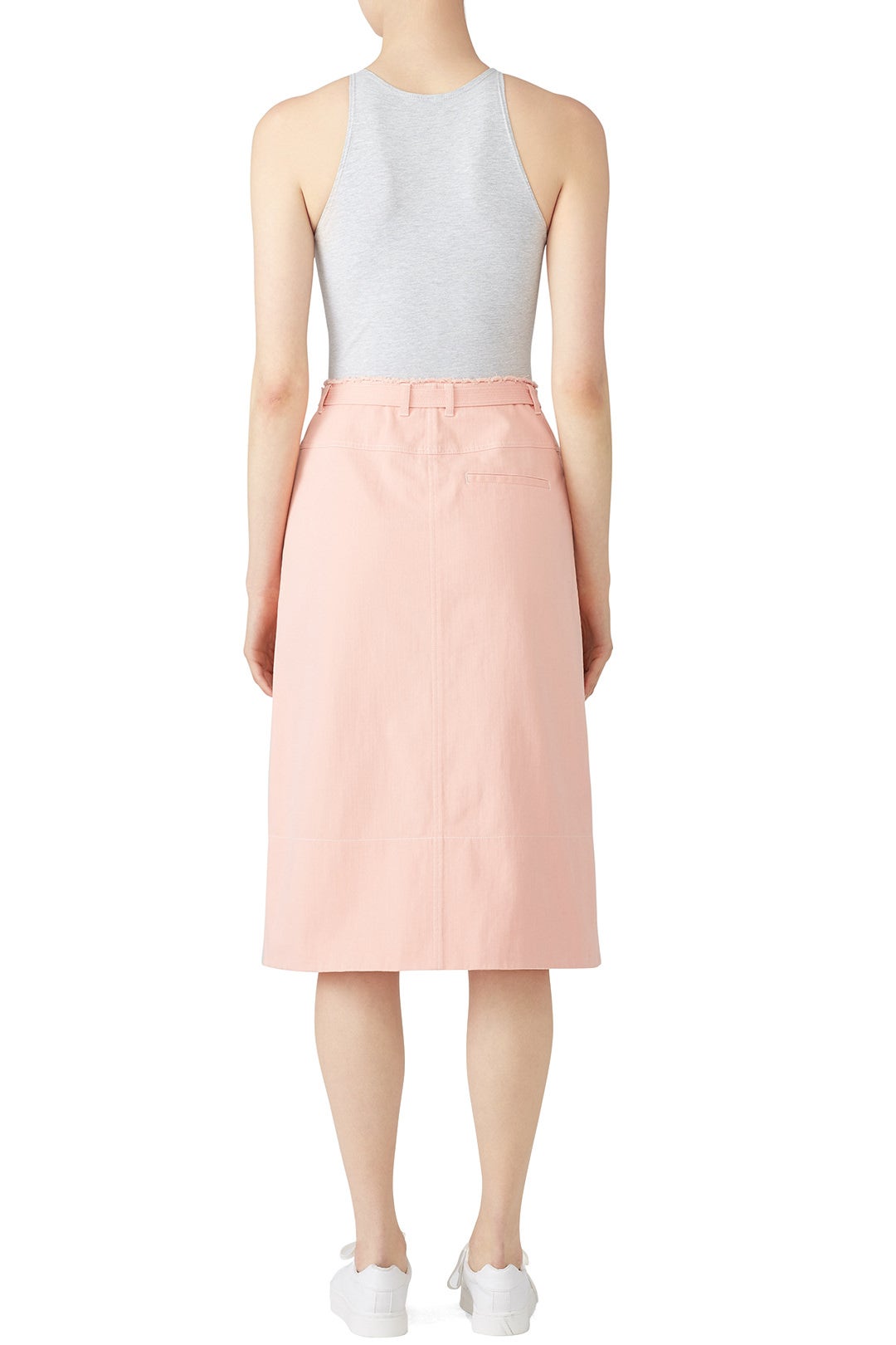 Pink Merritt Denim Skirt by Elizabeth and James 1
