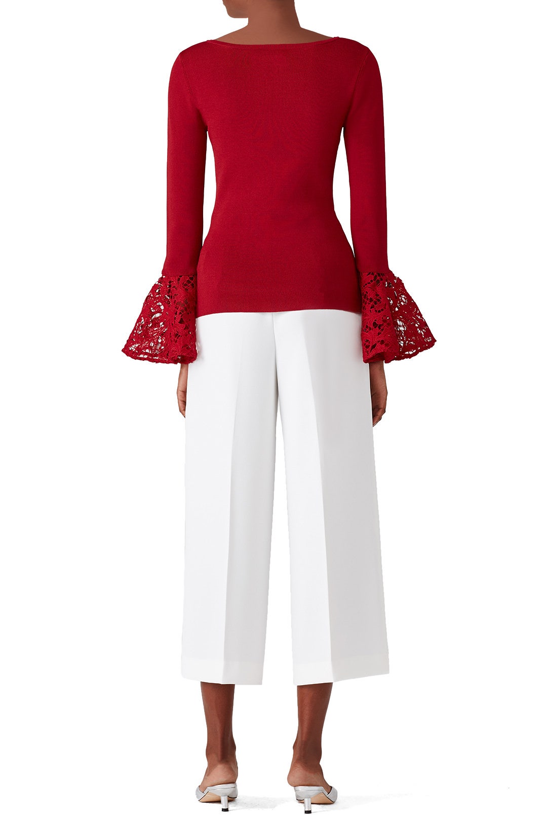 Lace Bell Sleeve Top by Sachin & Babi 1