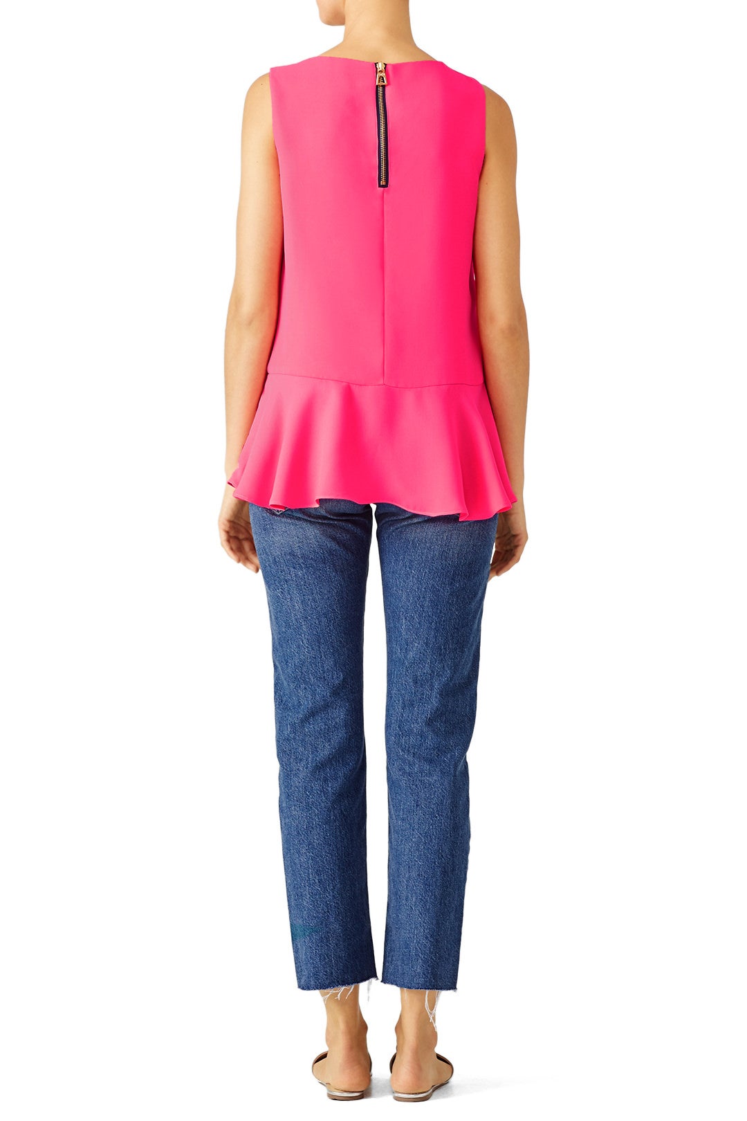 Ruffled Hot Pink Top by Sail to Sable 1