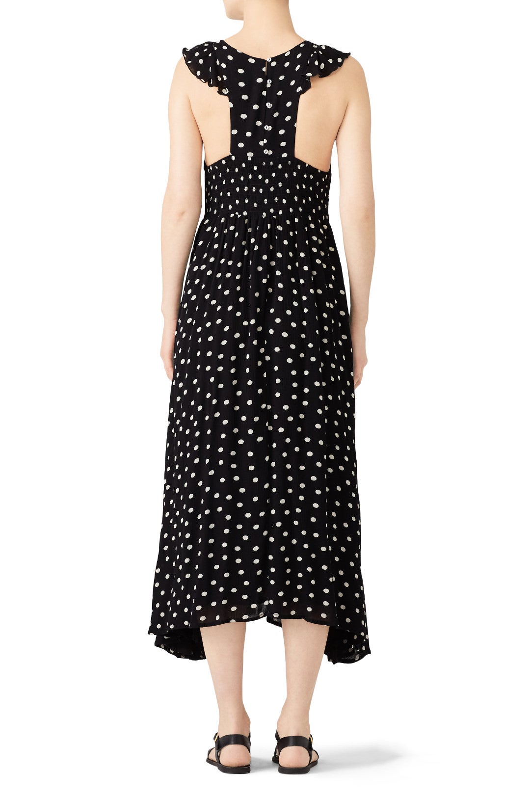 Chambray Butterflies Dot Maxi by Free People 1