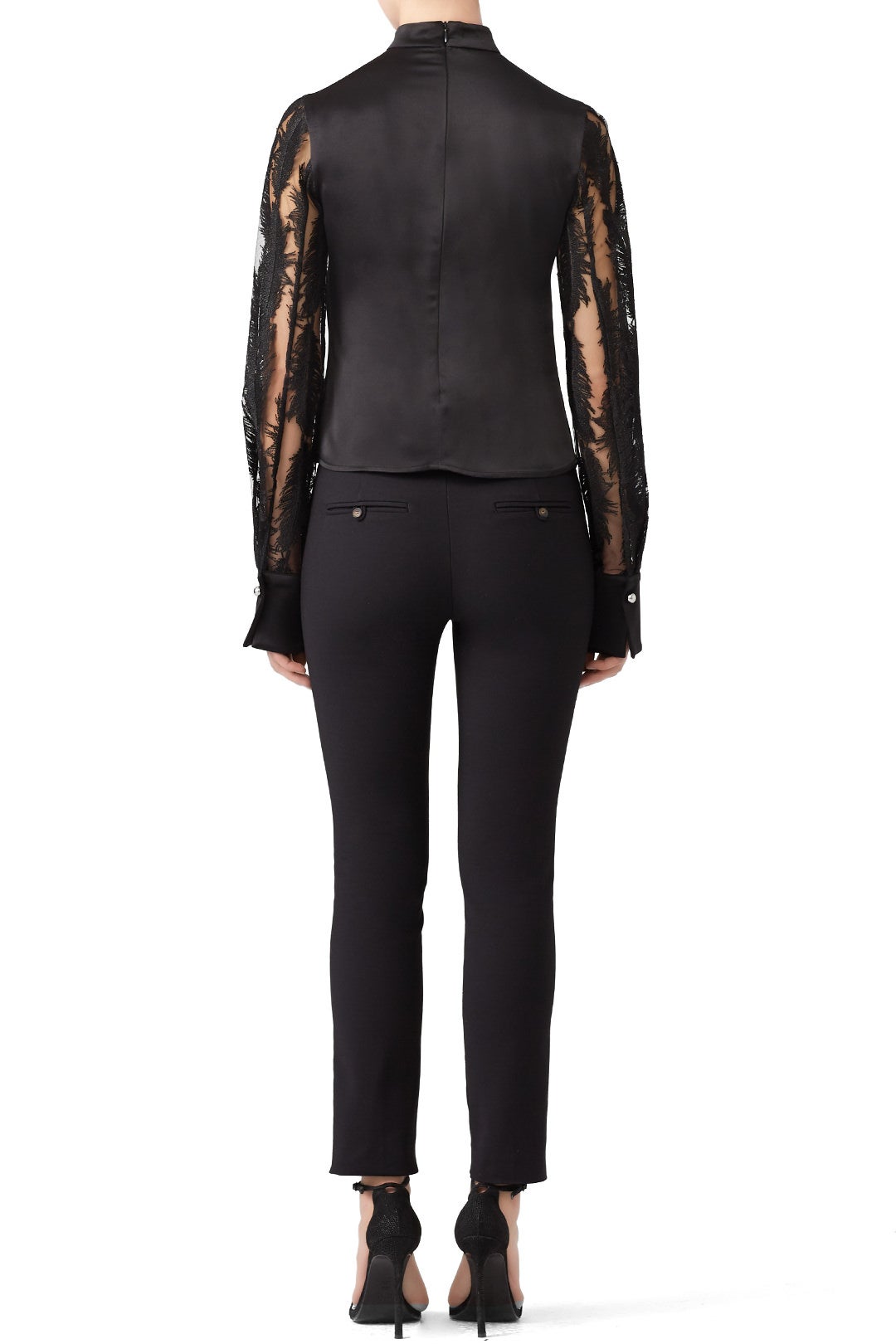 Feathers Macrame Blouse by David Koma 2