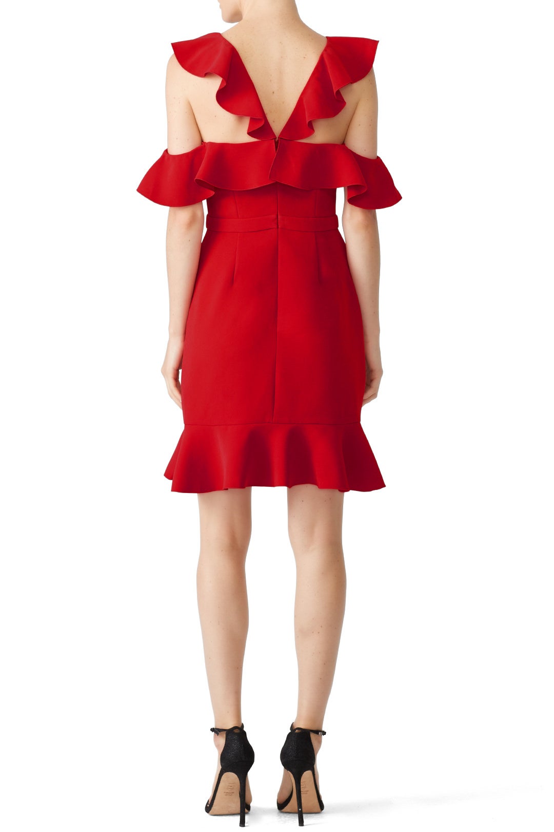 Red Delia Dress by Rachel Zoe 2