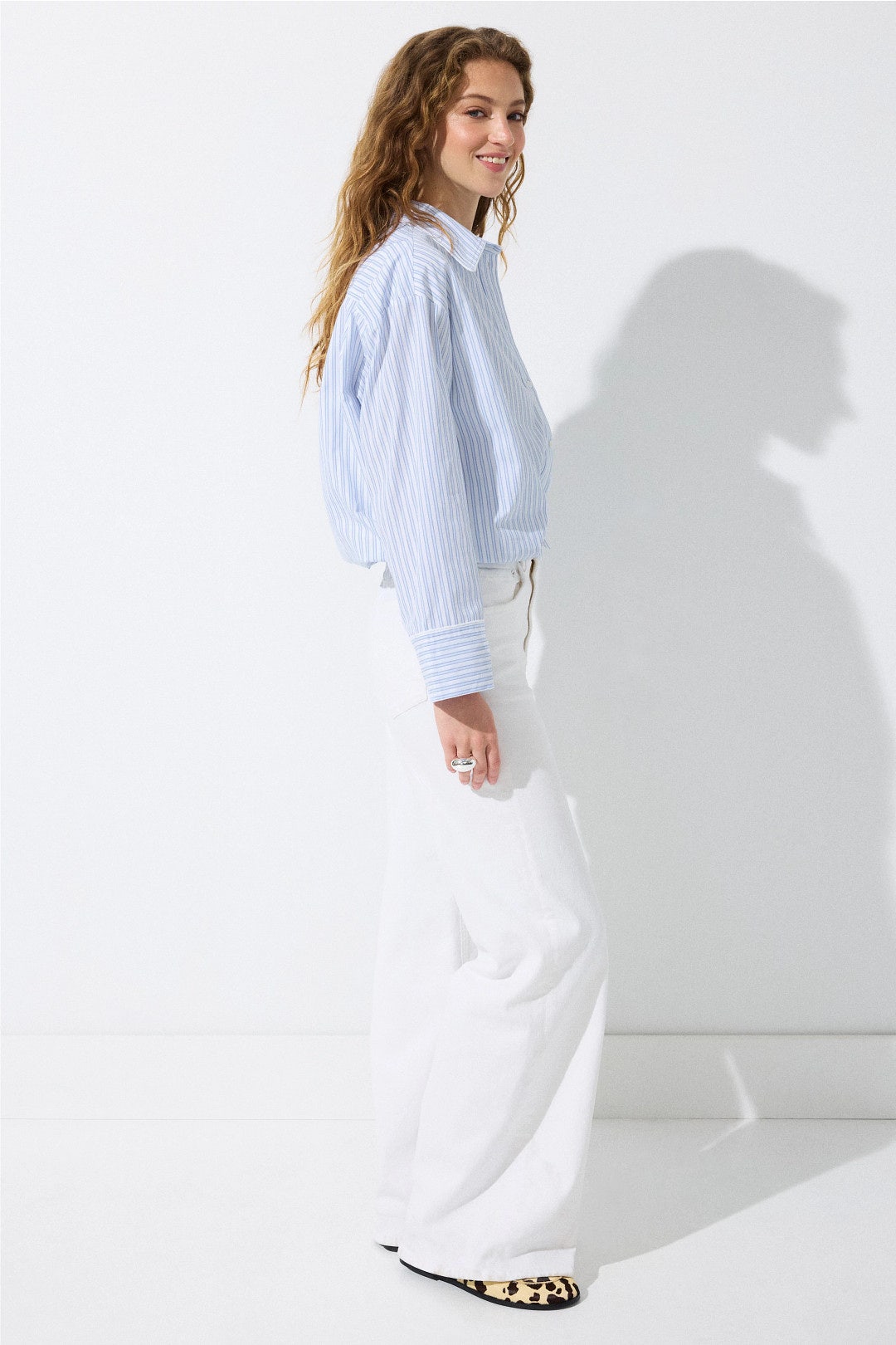 Striped Collared Shirt by Sandro 2