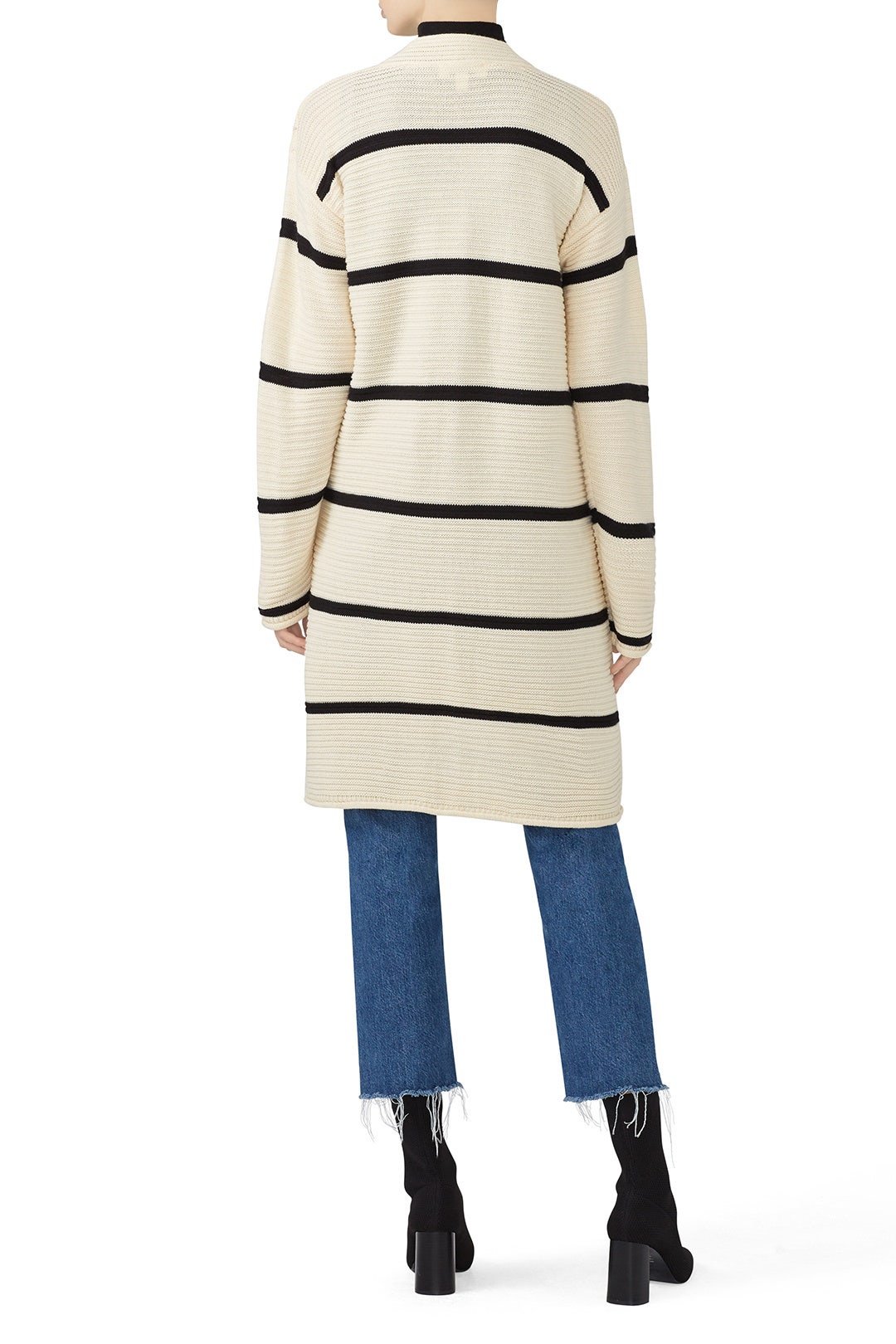 Lustre Stripe Cardigan by Shilla 2