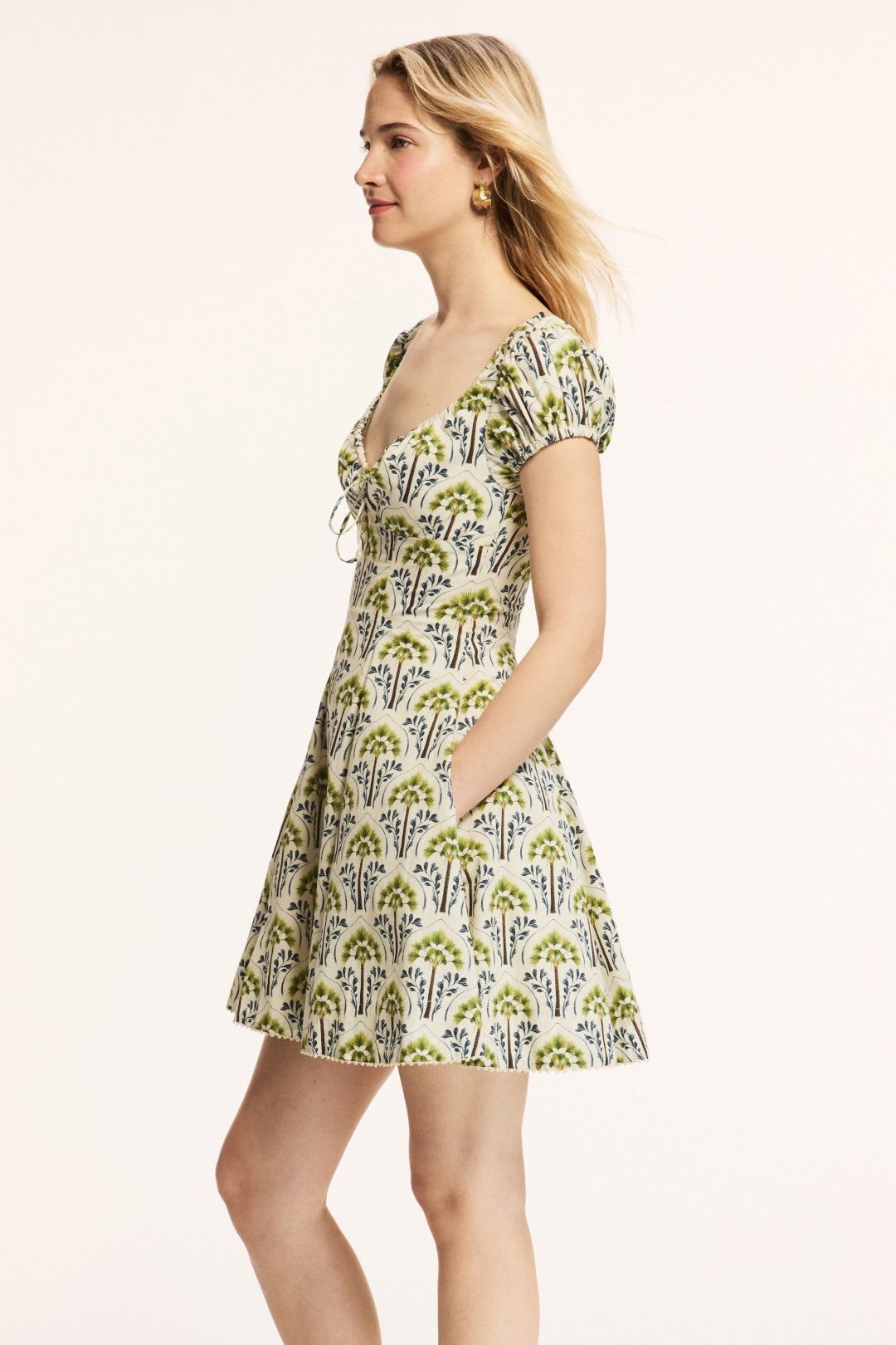 Mati Moriche Mini Dress by Agua by Agua Bendita 1