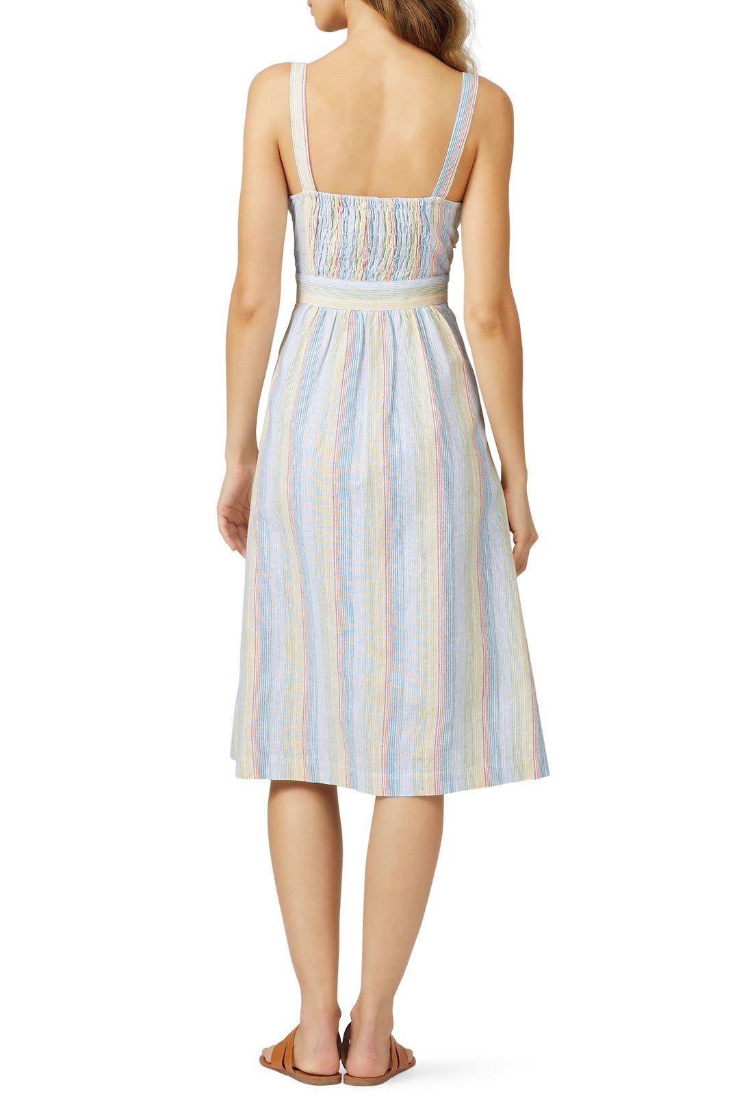 Rainbow Stripe Dress by Moon River 1