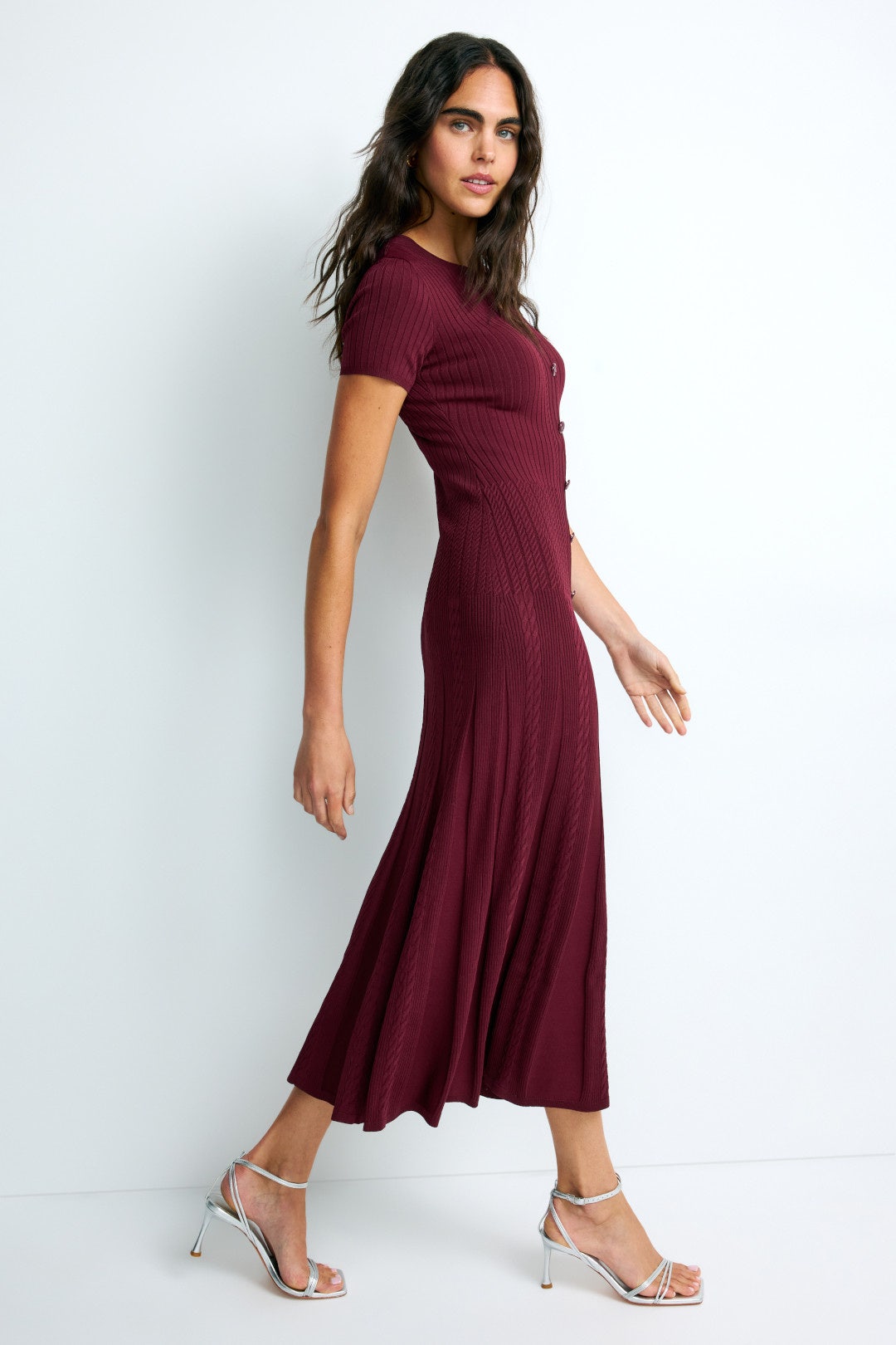 Milla Knit Midi Dress by Sandro 1
