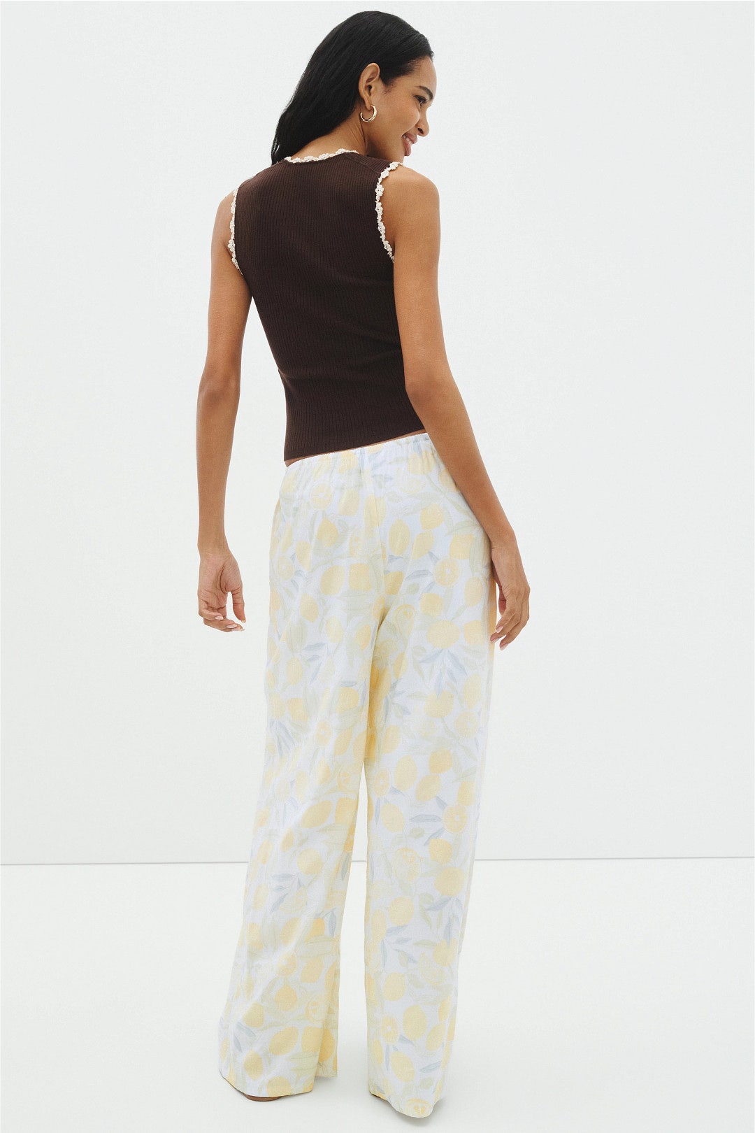 Lia Lemon Pants by Splendid 2
