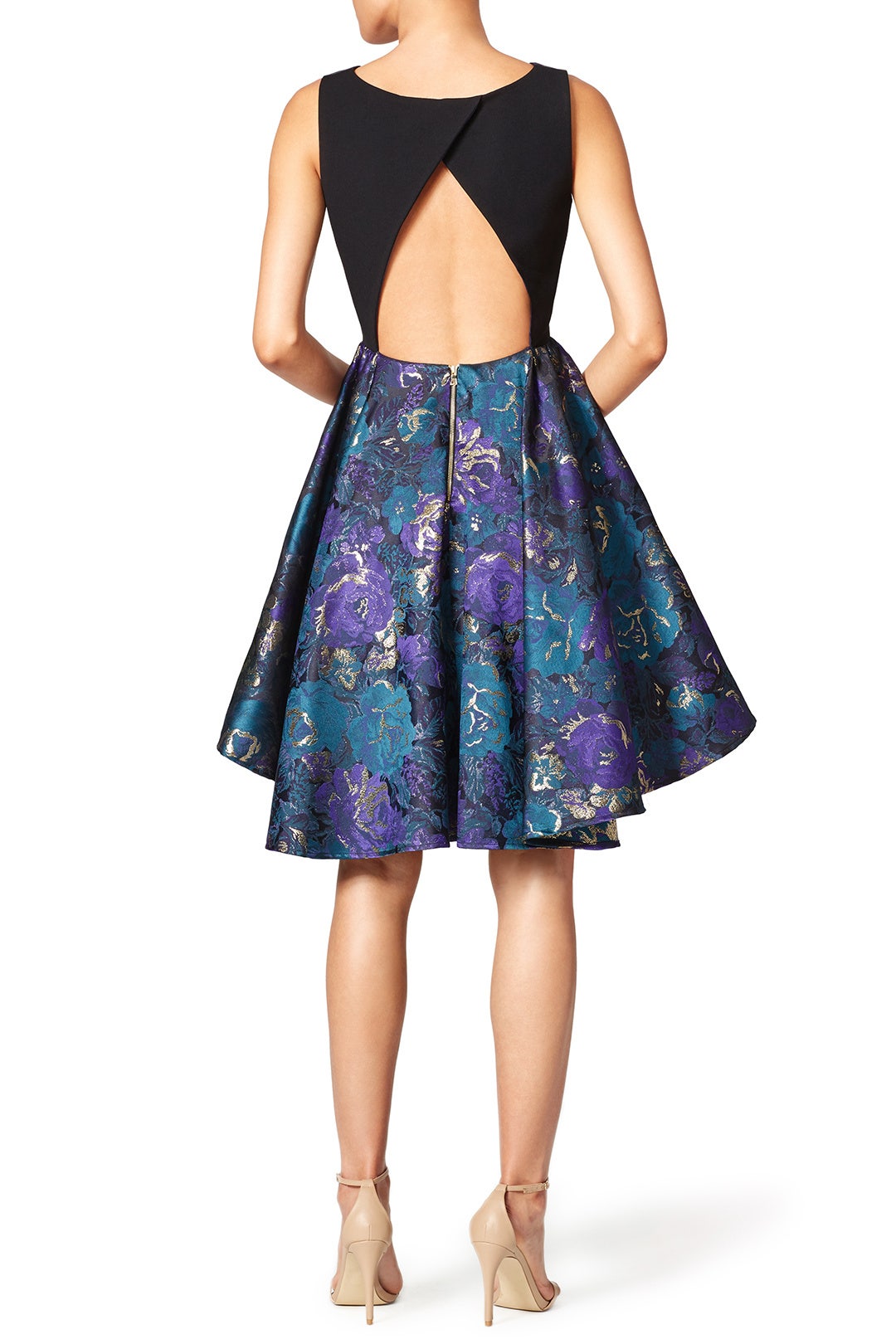 Floral Rendering Dress by Slate & Willow 1