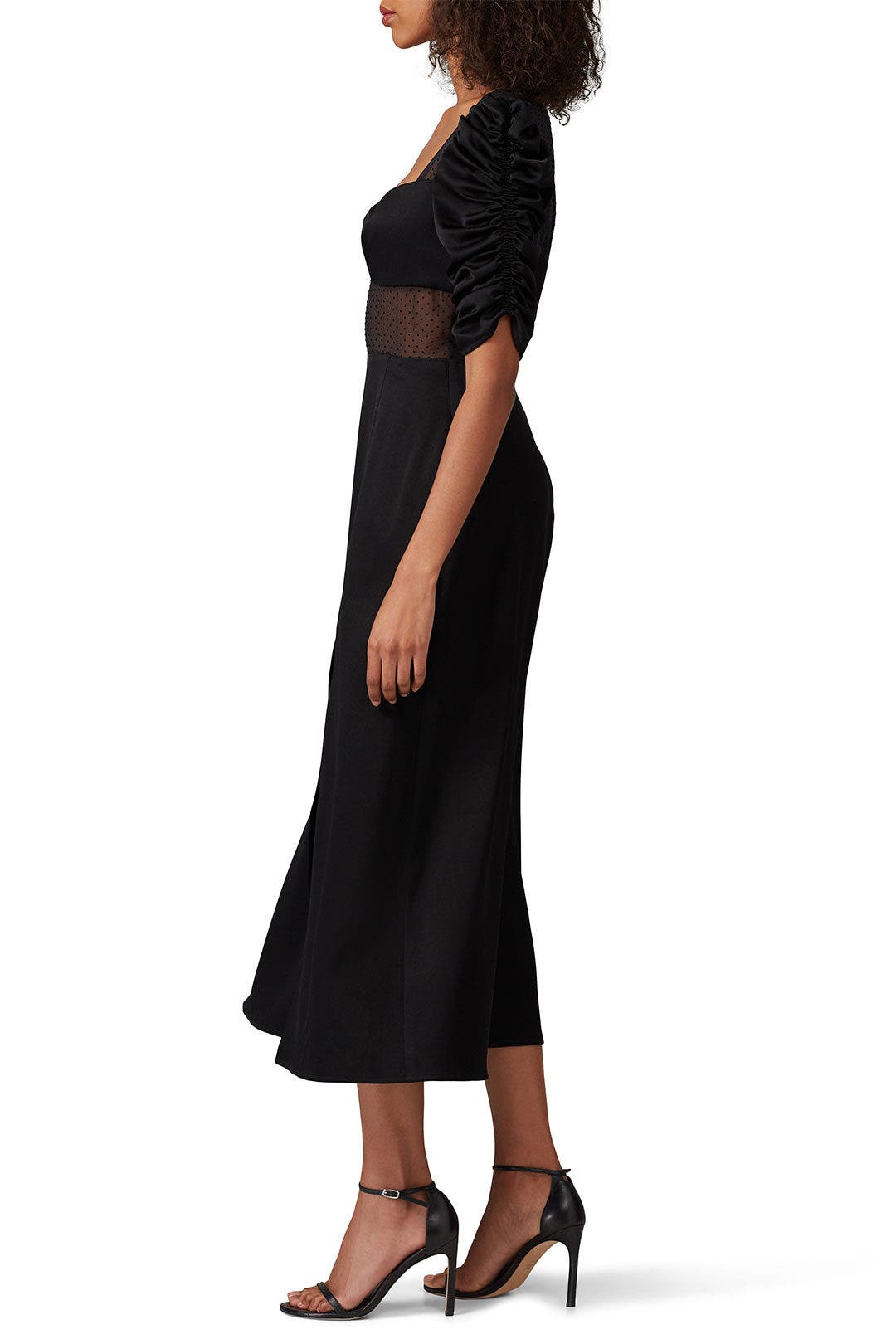 Joanna Satin Dress by Allen Schwartz 1