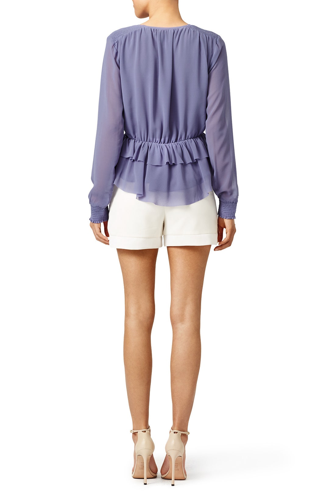 Lavender Chennei Tiered Top by Greylin 2