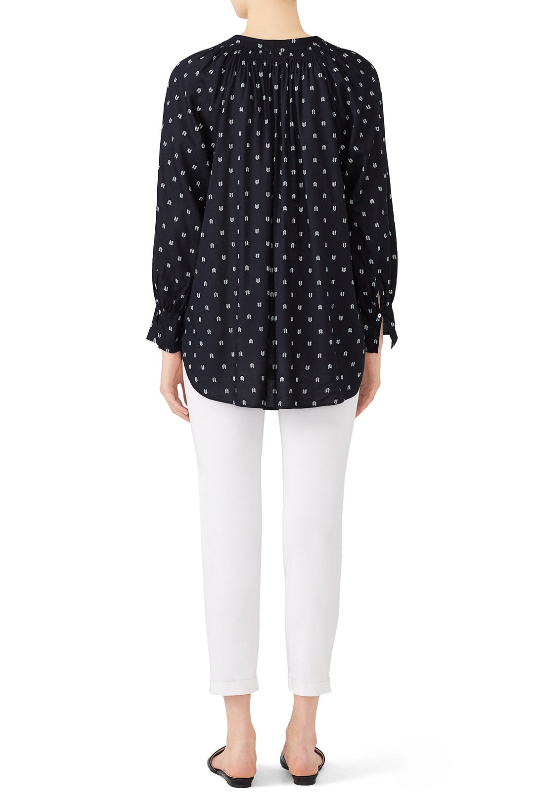 Arrow Smock Neck Maternity Top by Ingrid & Isabel 2