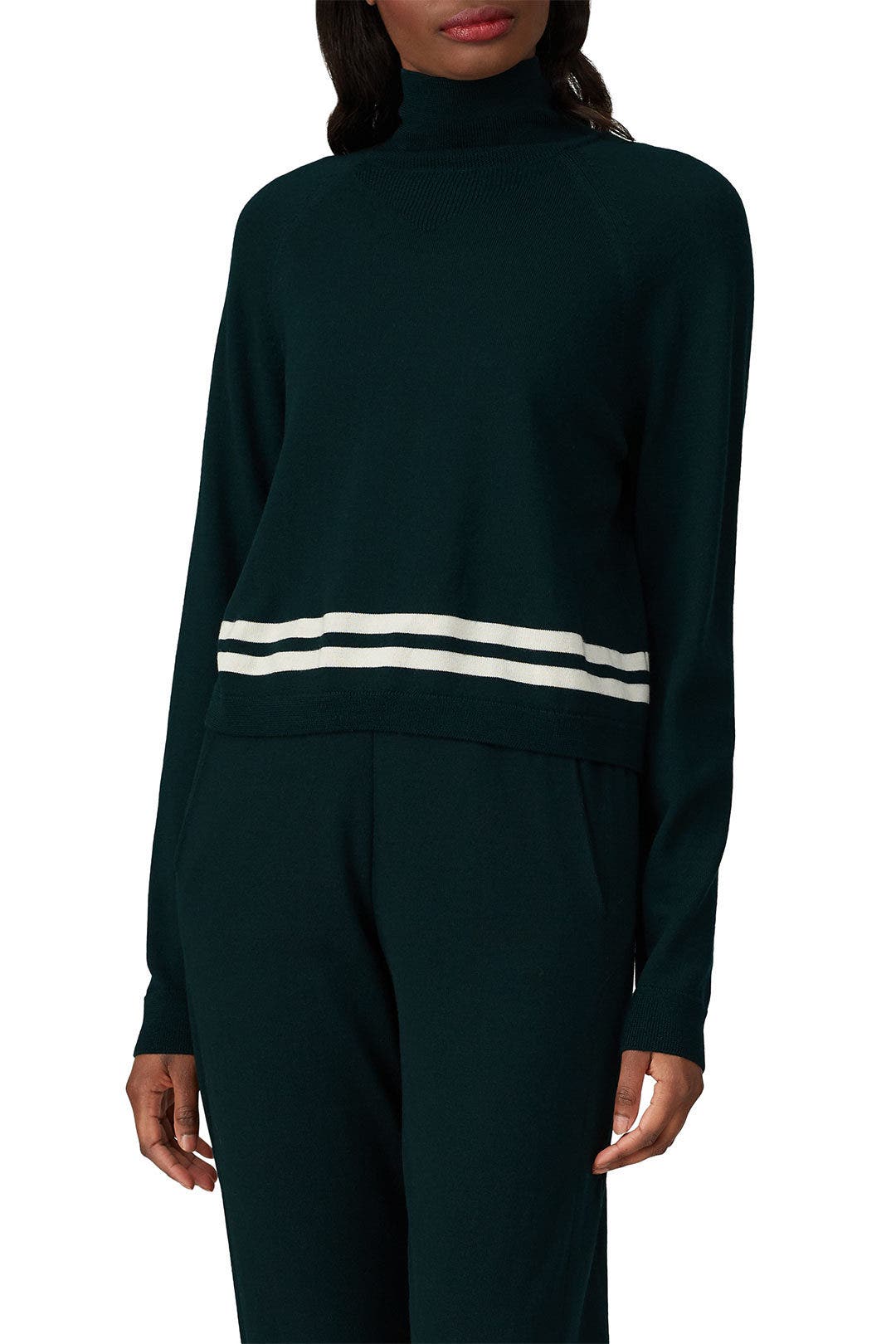 Dark Green Arctic Turtleneck by LNDR 1