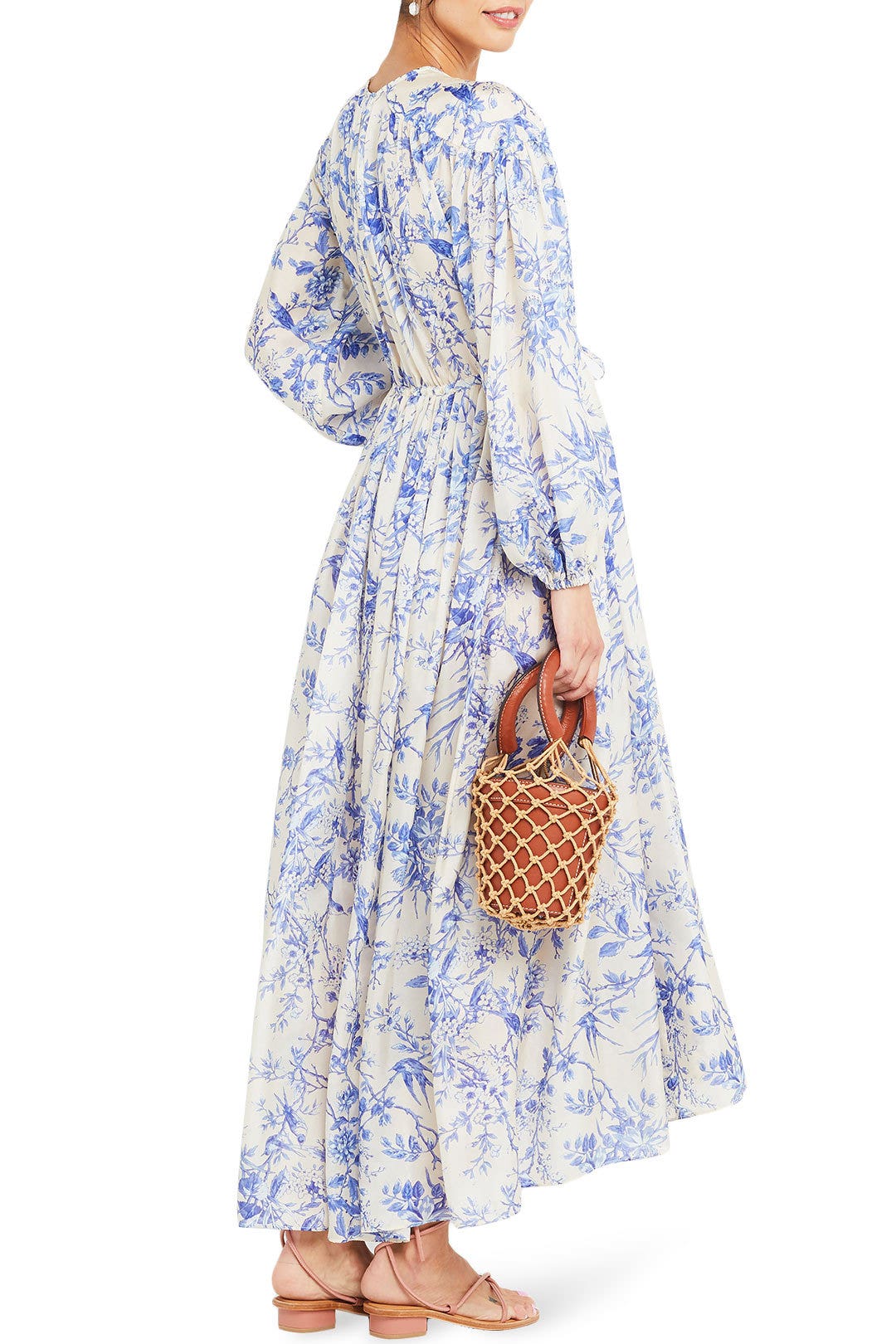 Blue Floral Verona Maxi by o.p.t. 1