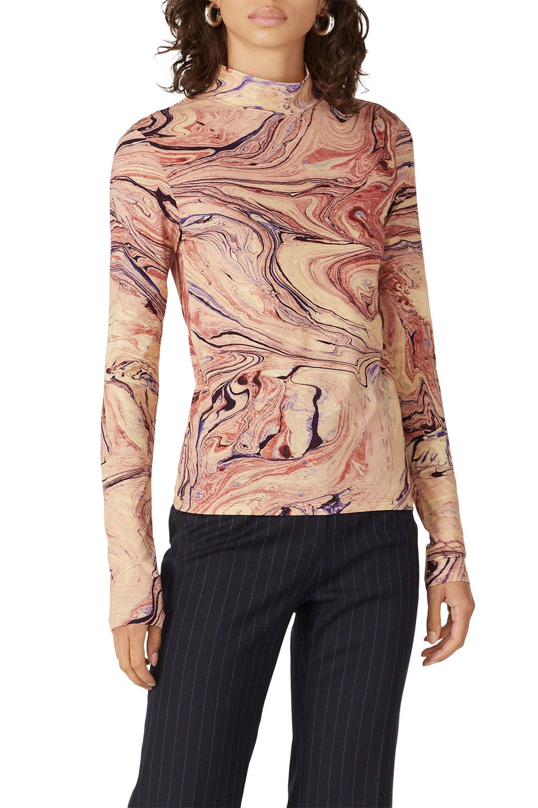 Marble Printed Top by Scotch & Soda 1