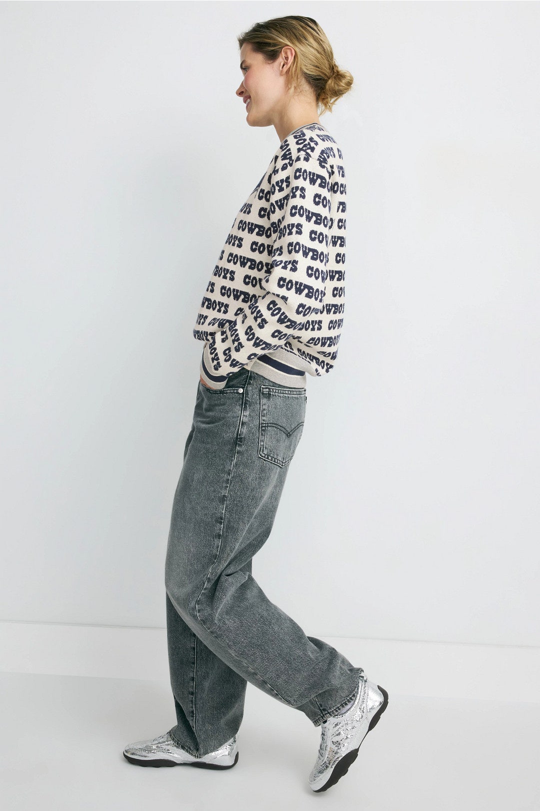 Dallas Cowboys Logo Sweater by Terez 1