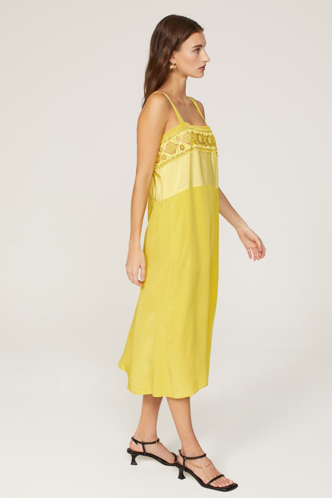 国内発/送料関税込【Maison Margiela】Silk Midi Dress Maison Margiela - Asymmetric wool and silk midi dress Maison