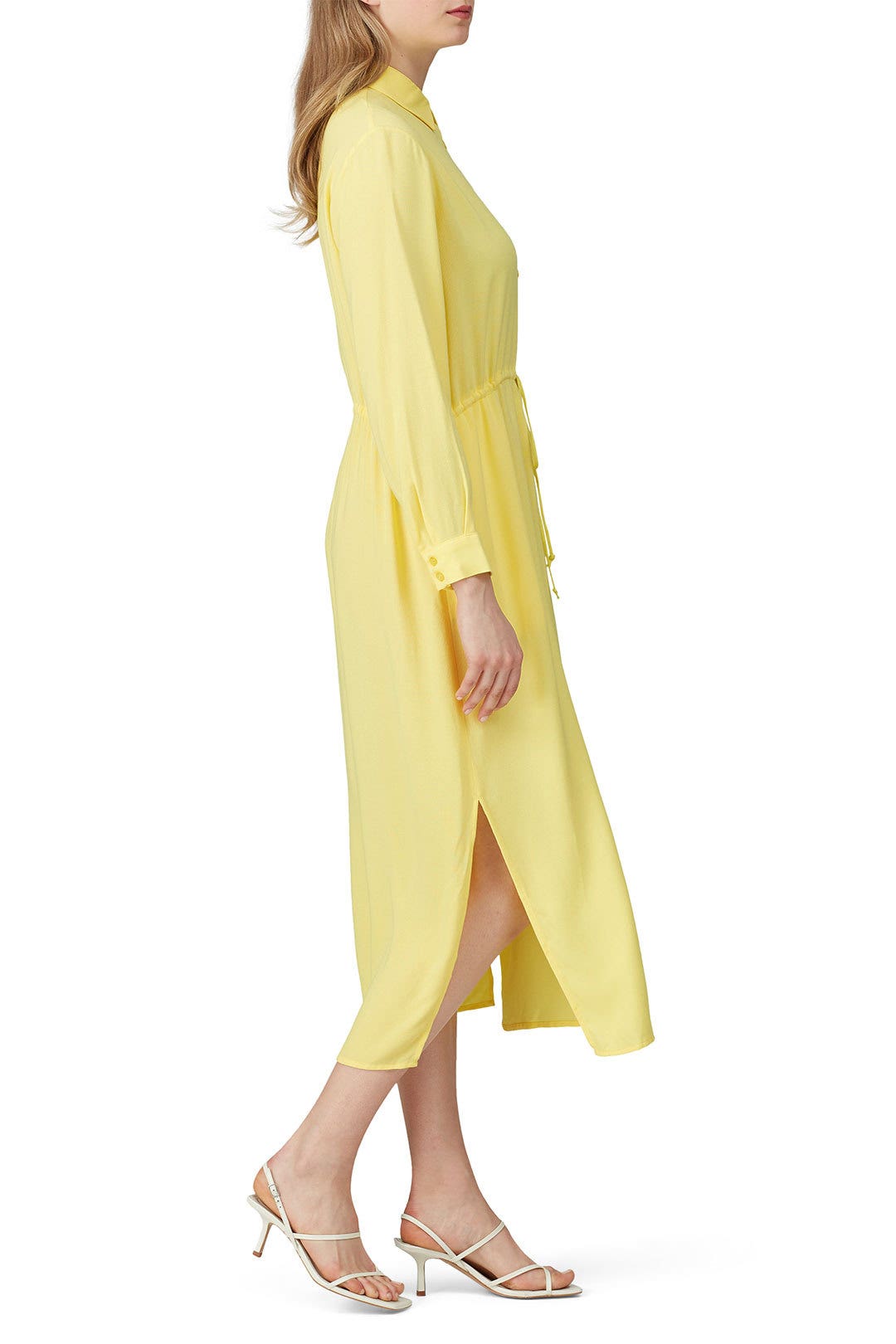 Yellow Shirt Dress by sita murt 1
