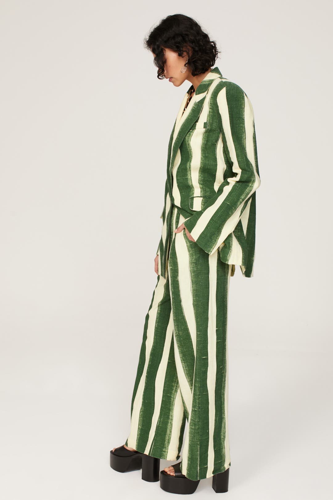 Striped Bloo Pants by SIMONMILLER | Rent the Runway