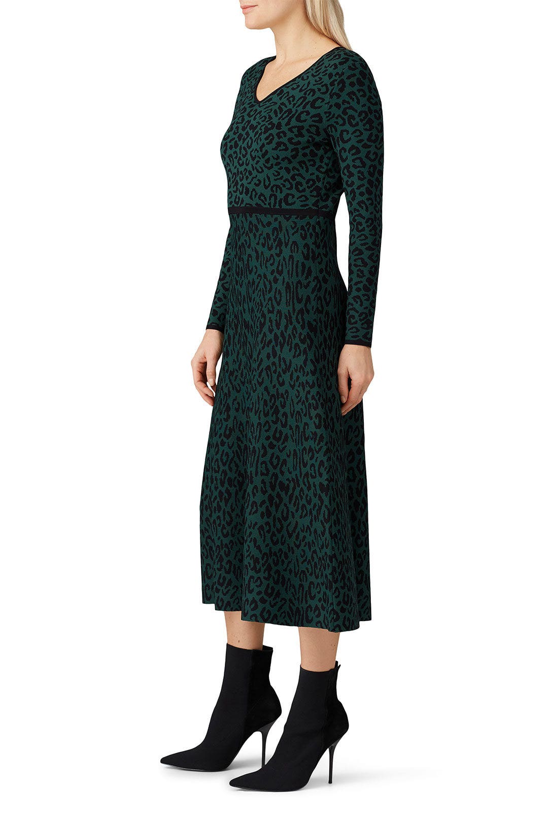 Forest Leopard Knit Dress by Great Jones 1