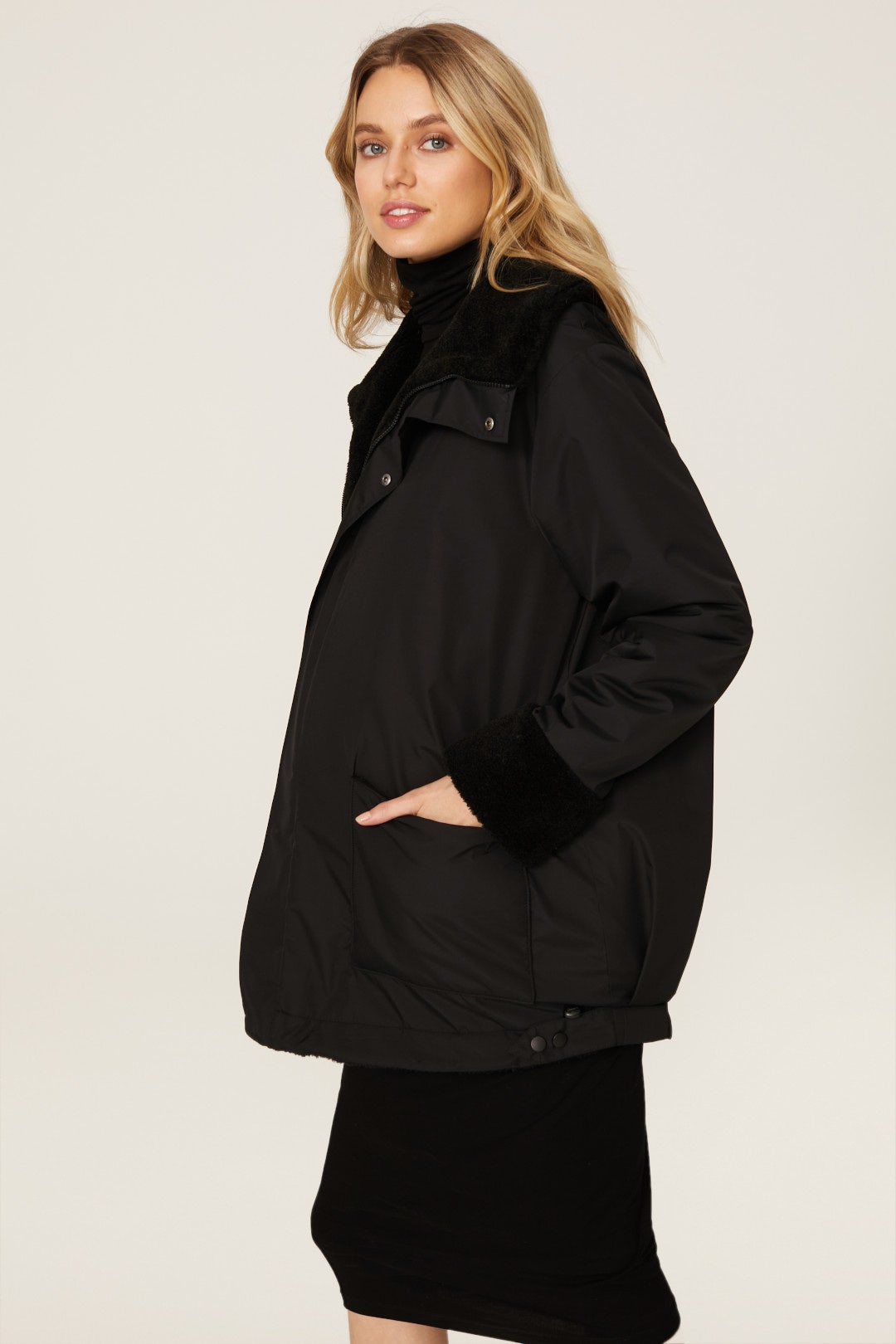 Reversible Maternity Jacket by Seraphine 1