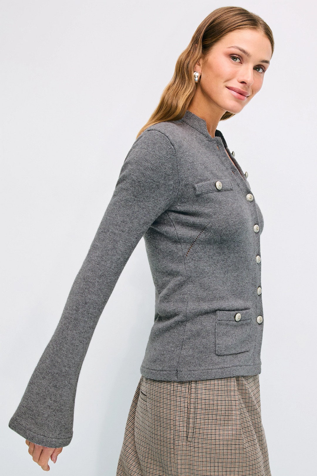 Lucy Mock Neck Cardigan by Zadig & Voltaire 1