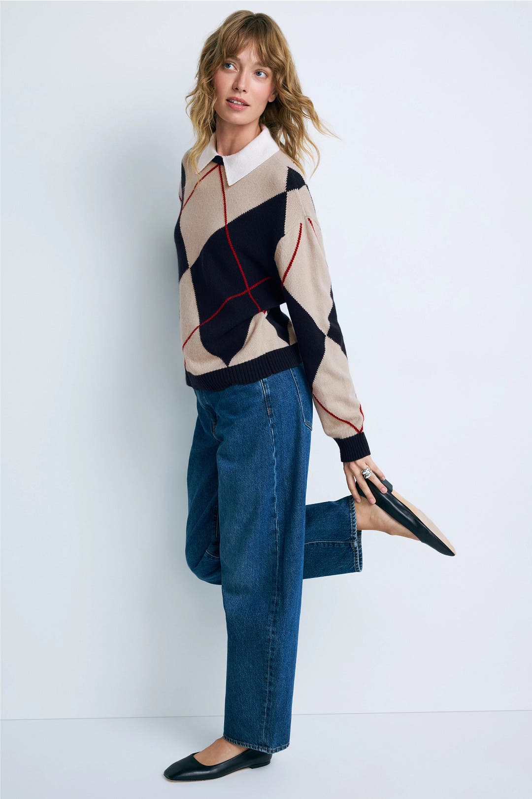 Jude Collared Sweater by Joe's Jeans | Rent the Runway