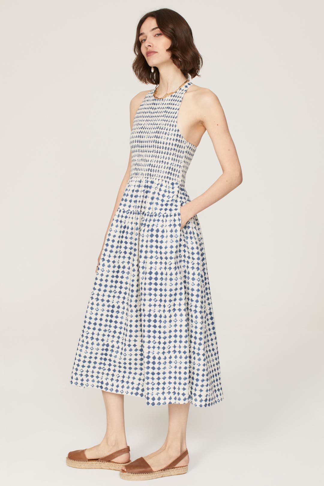 Gingham Seersucker Dress by Proenza Schouler White Label | Rent
