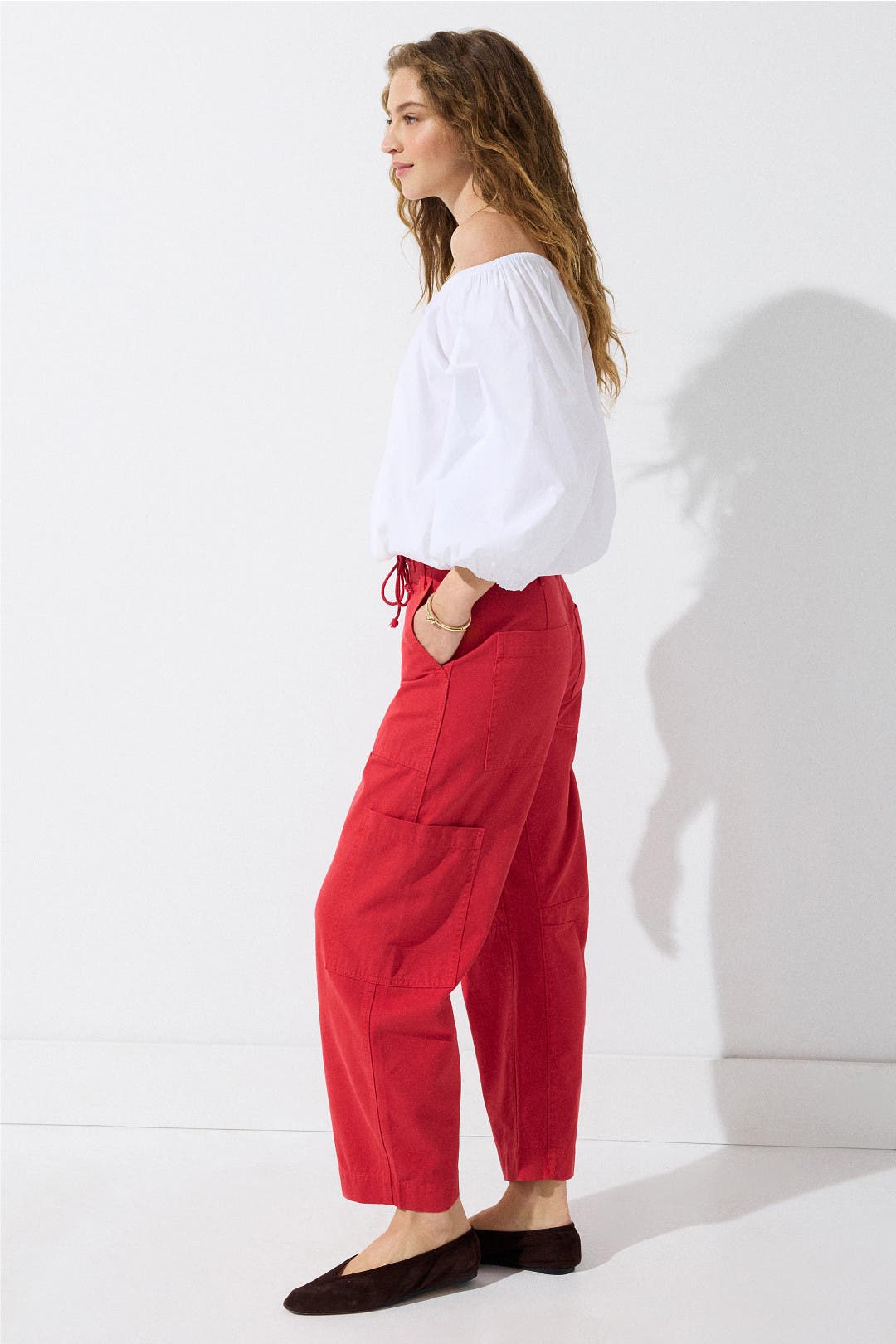Sabrina Barrel Pants by PISTOLA | Rent the Runway