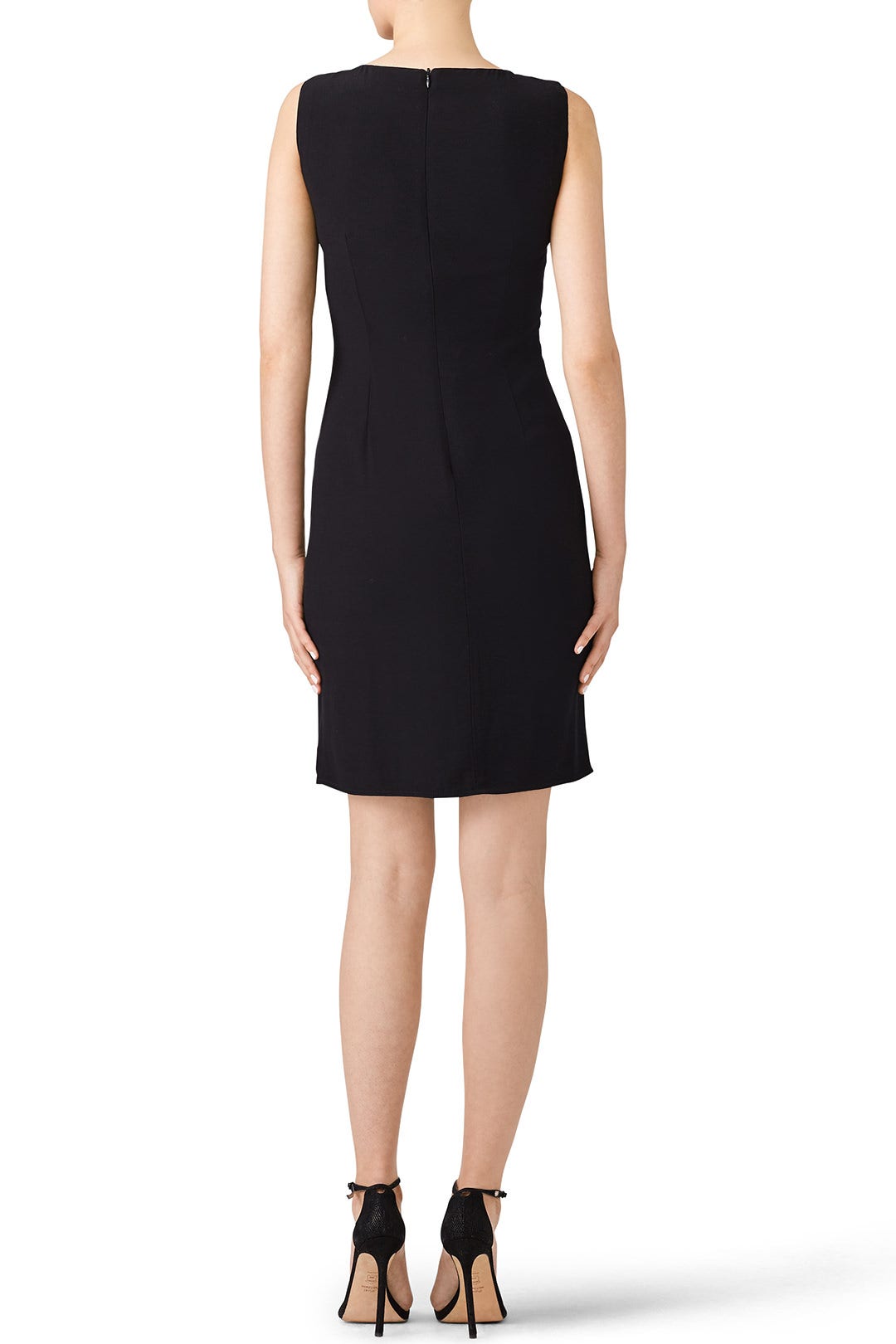 Draped Black Dress by Slate & Willow 1