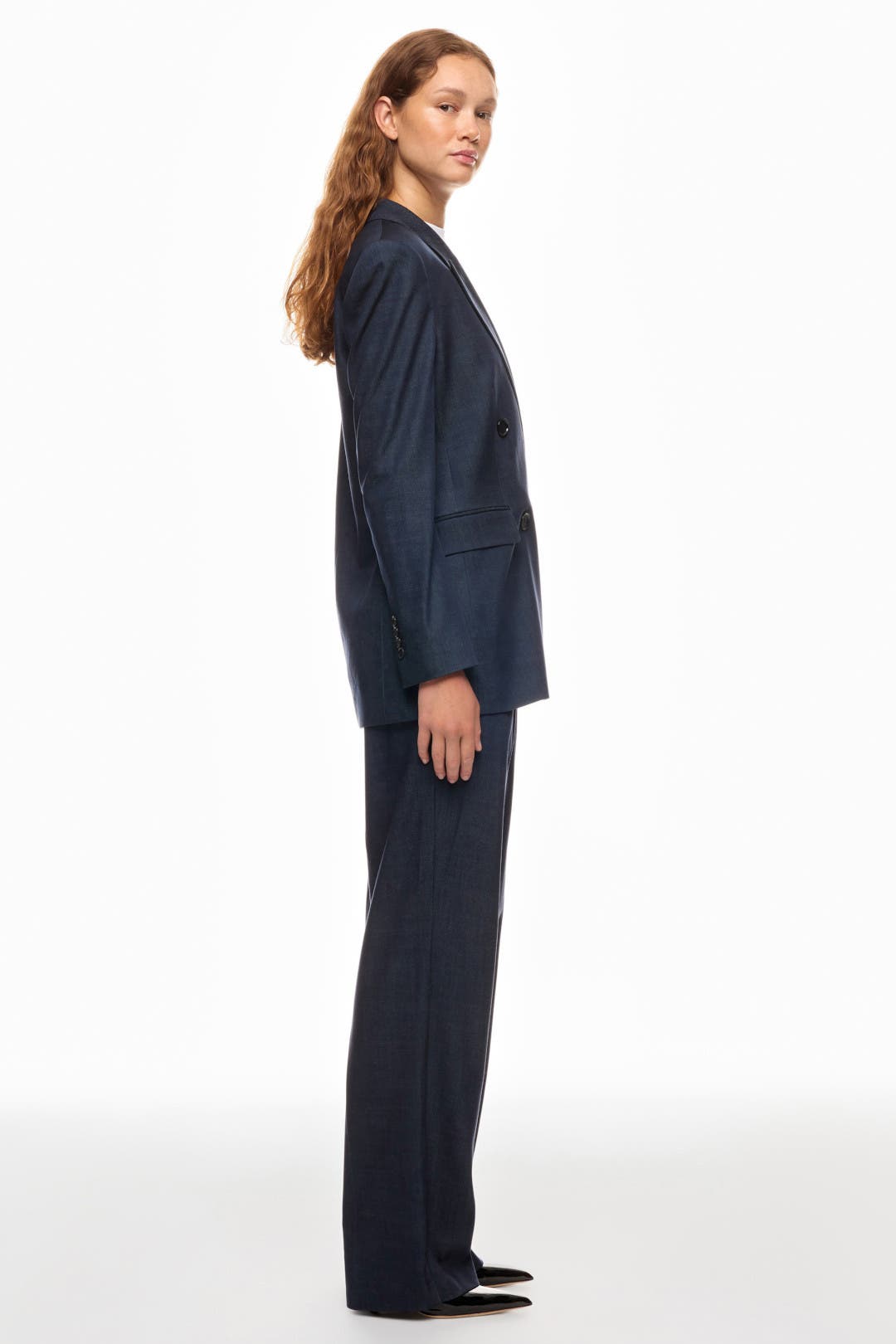 Denim Effect Blazer by BOSS | Rent the Runway Denim Effect Blazer by BOSS | Rent the Runway