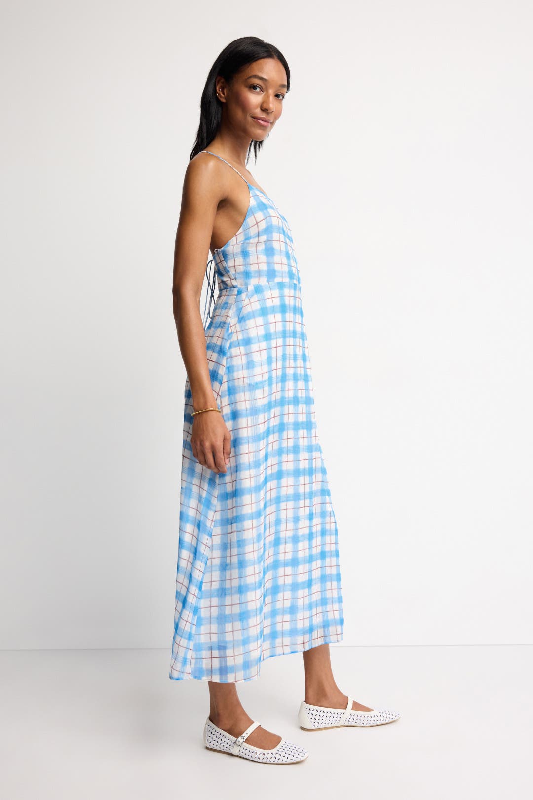 ワンピース herlipto Pantheon Checked Knit Dress Herlipto Pantheon Checked Knit Dress 【公式通販】