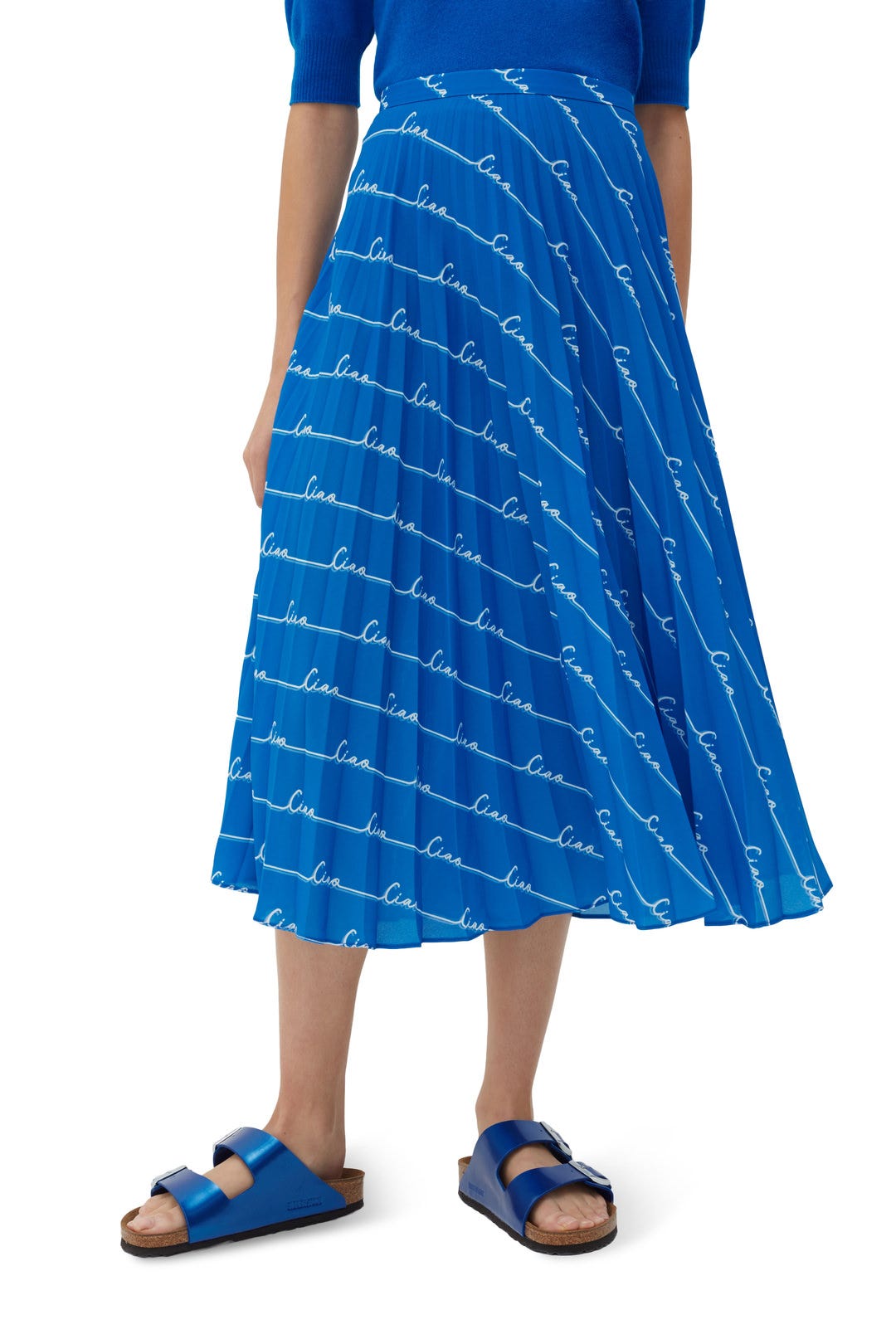 Ciao Pleated Skirt by Chinti & Parker 2