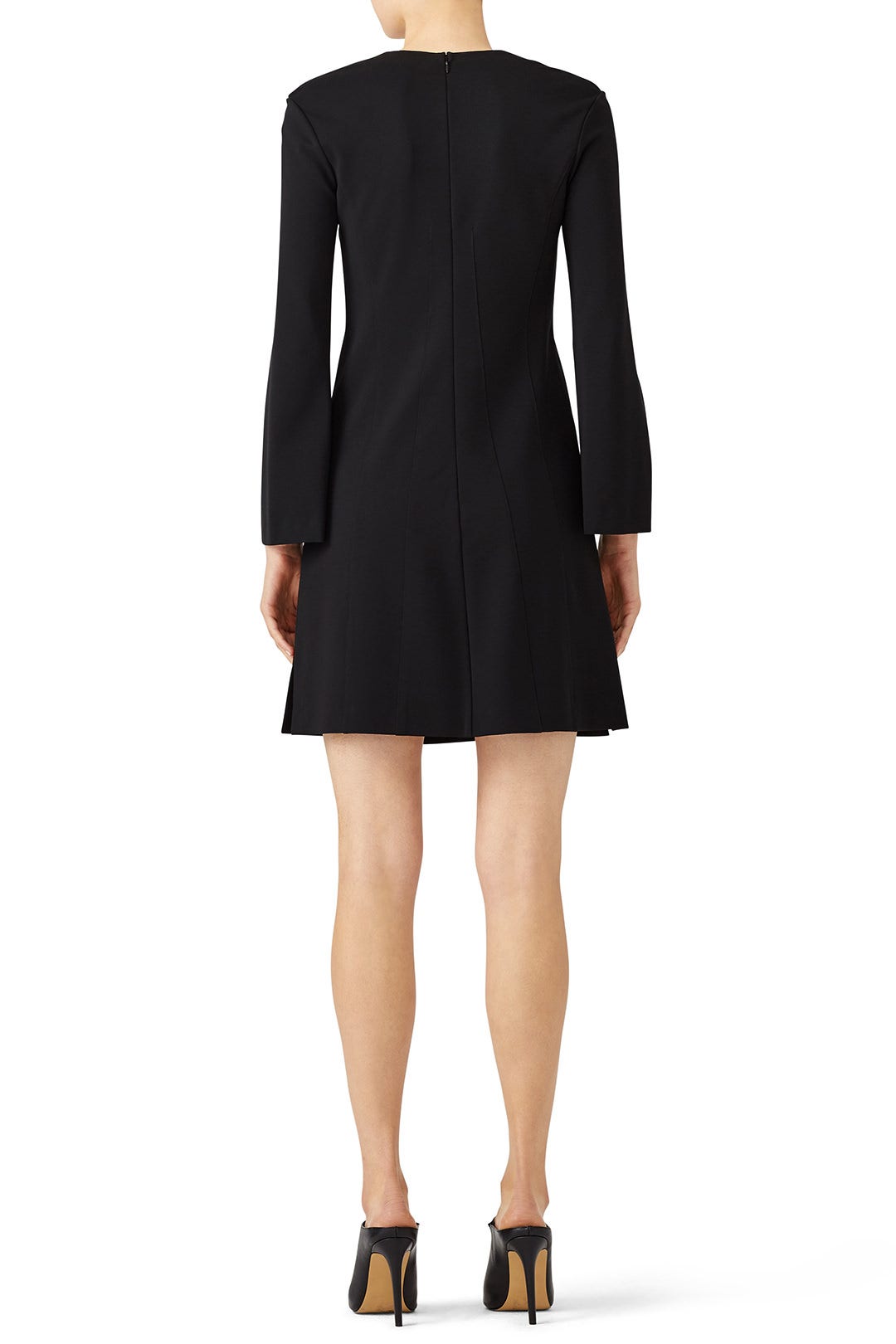 Long Sleeve V-Neck Dress by DEREK LAM 2