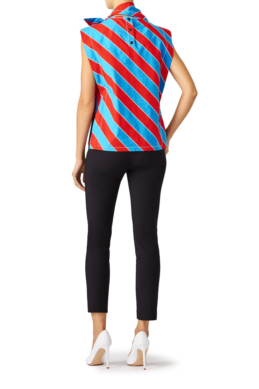 Bold Stripe Blouse by Philosophy di Lorenzo Serafini 1