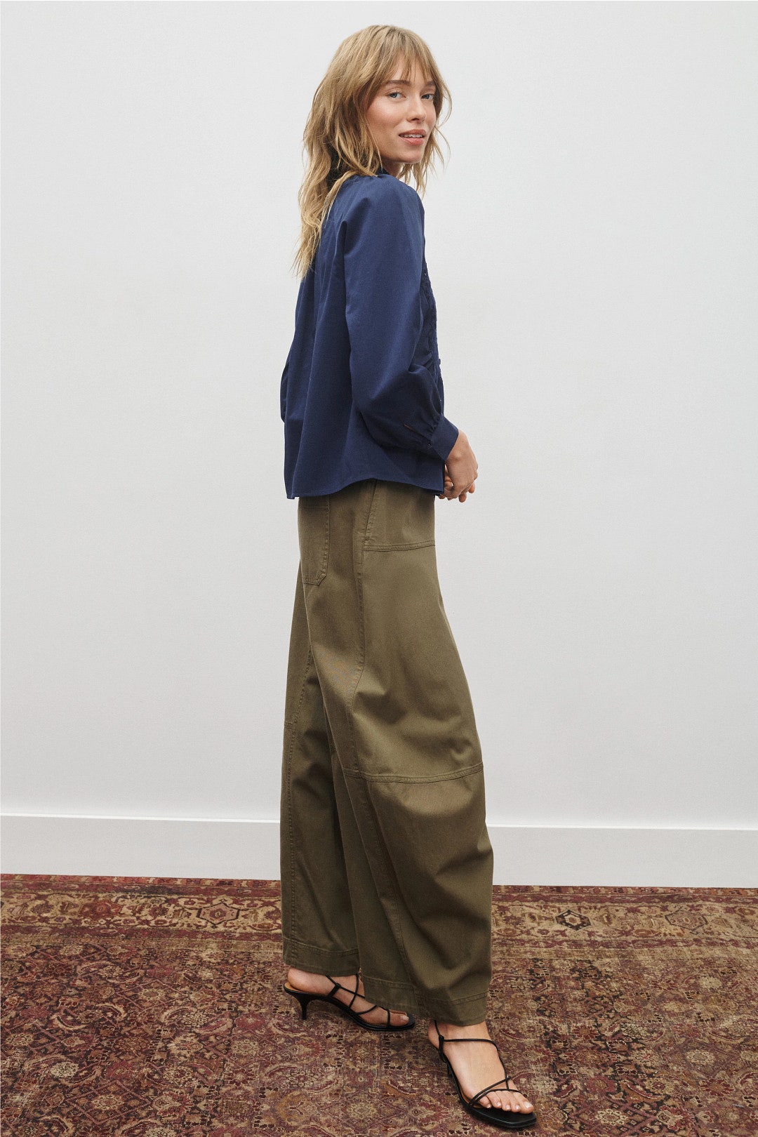 Rachelle Pop Over Blouse by Rebecca Taylor 1