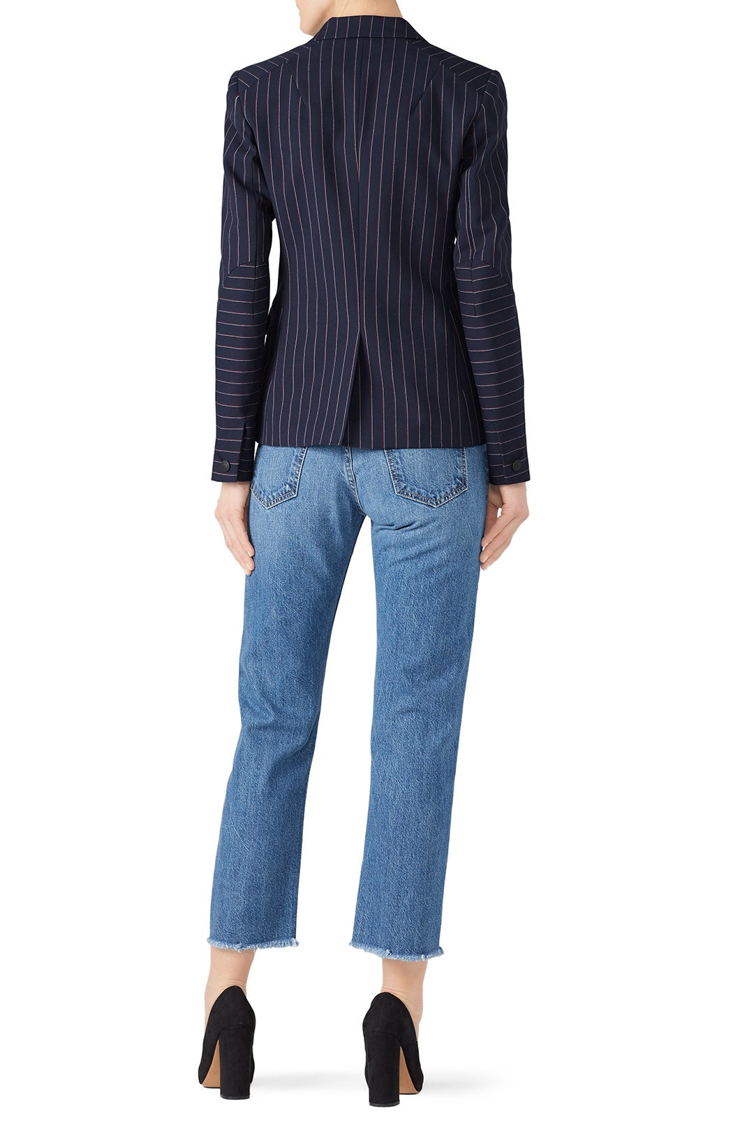 Navy Stripe Lexington Blazer by rag & bone 1