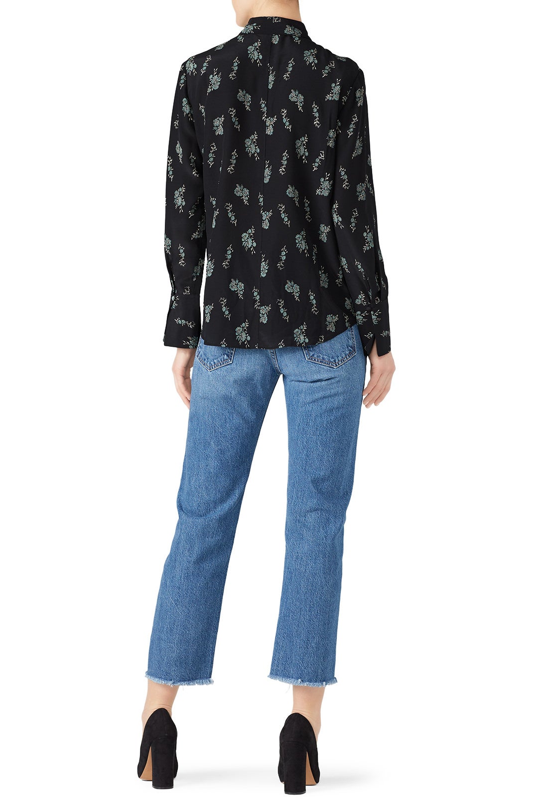 Helek Ditsy Flower Blouse by Club Monaco 2