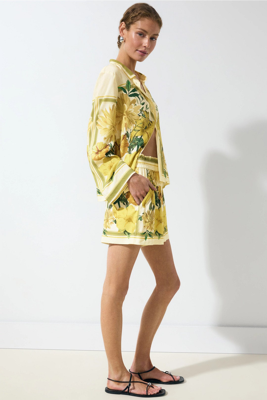 Flowy Drawstring Shorts by Derek Lam 10 Crosby x RTR 2
