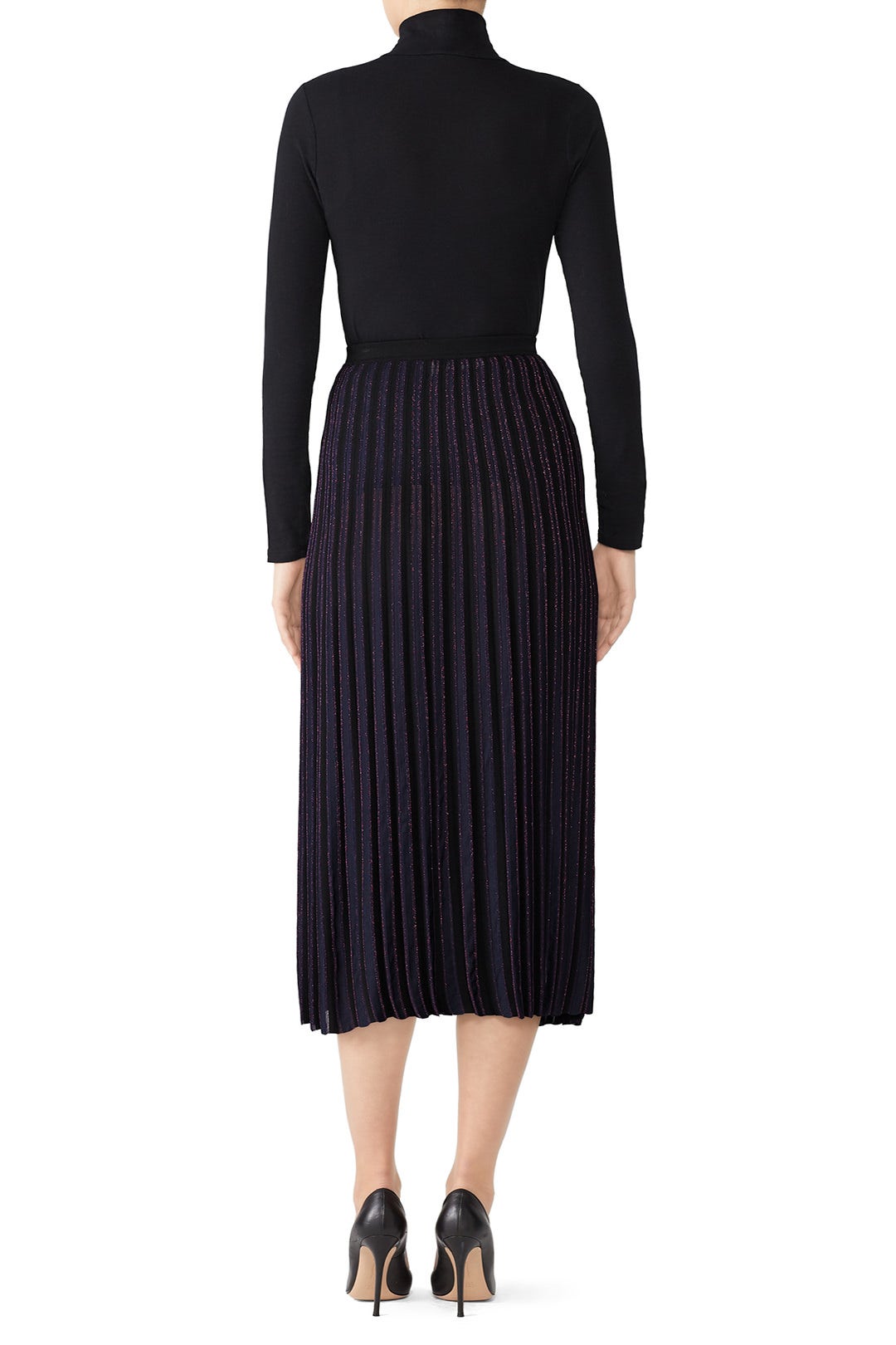 Sheer Lurex Klara Skirt by Diane von Furstenberg 1