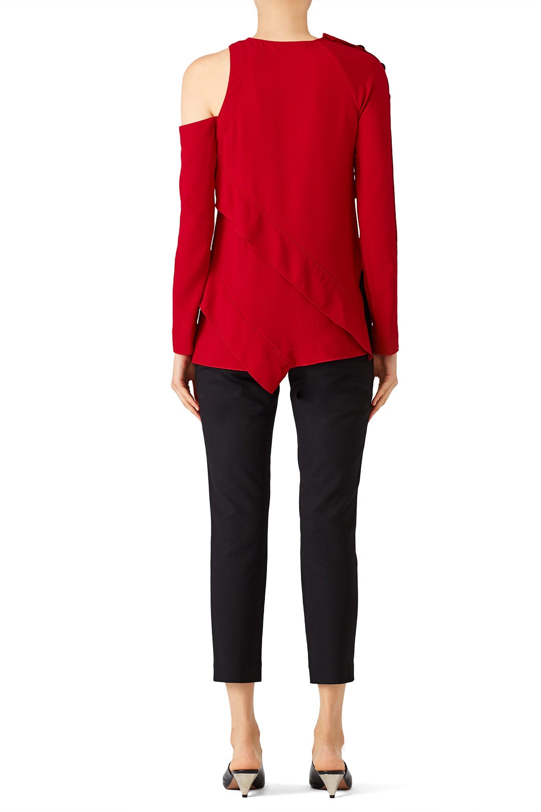Deep Red Top by Proenza Schouler 1