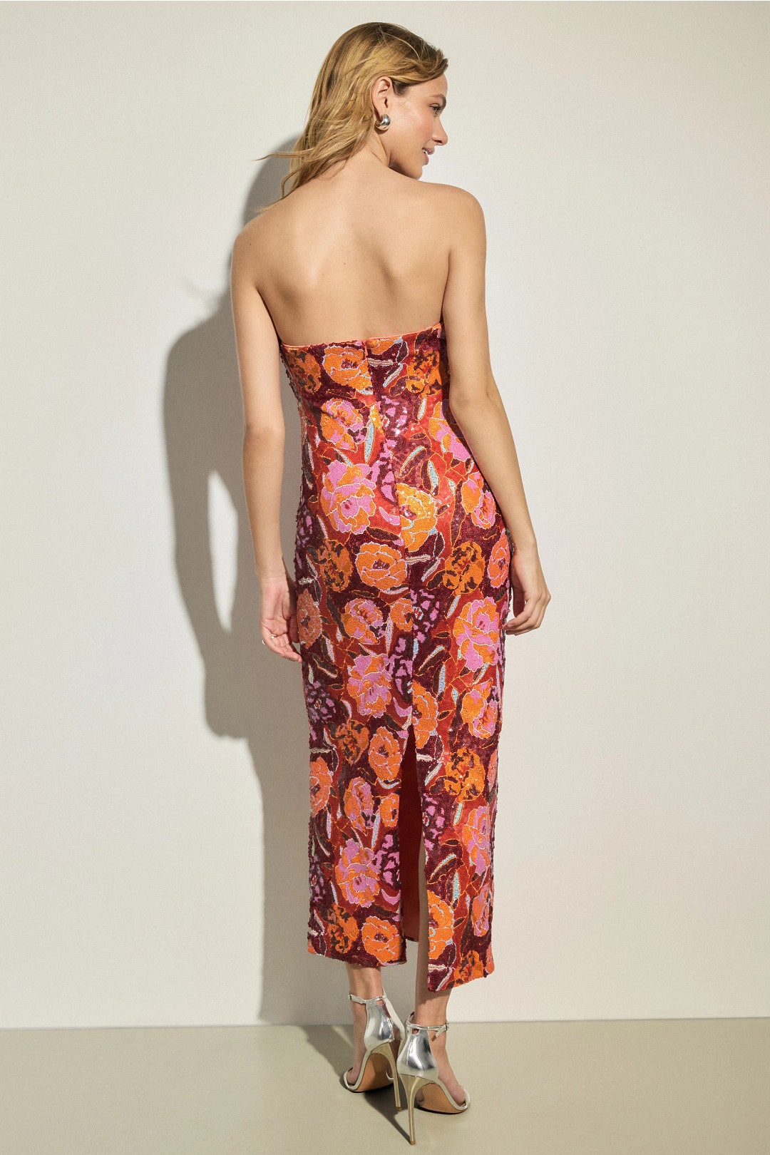 Floral Sequin Gown by Ieena for Mac Duggal 2