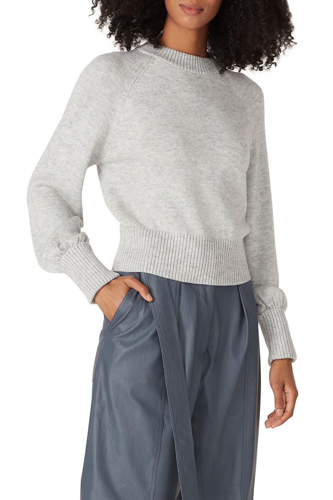 Grey Pullover Sweater by Marissa Webb x RTR 1