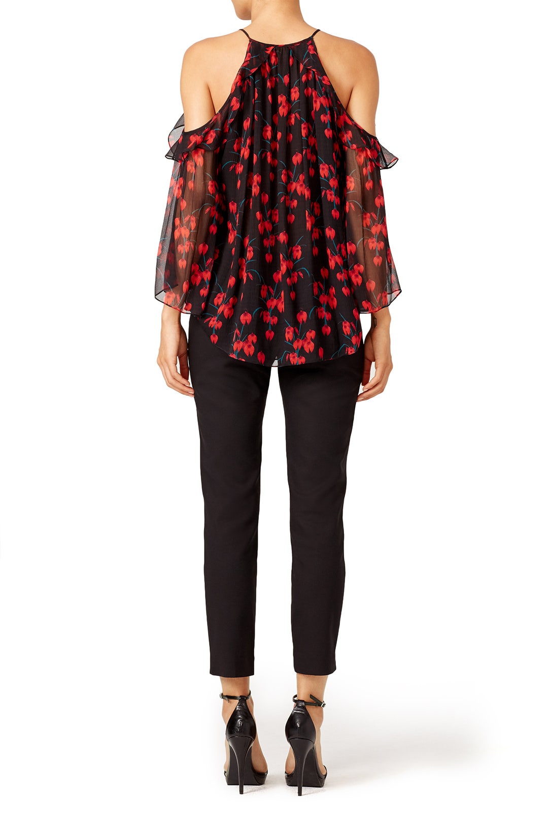 Cold Shoulder Blouse by Rachel Zoe 2