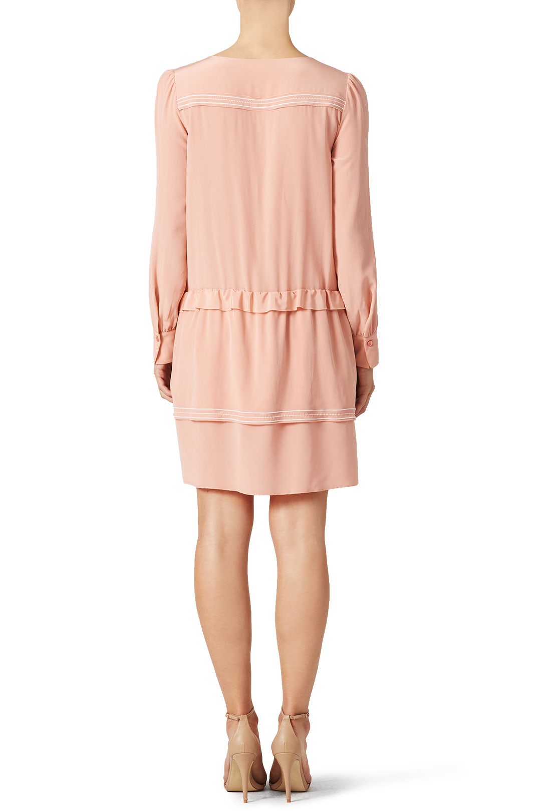 Pink Silk De Chine Dress by See by Chloé 2