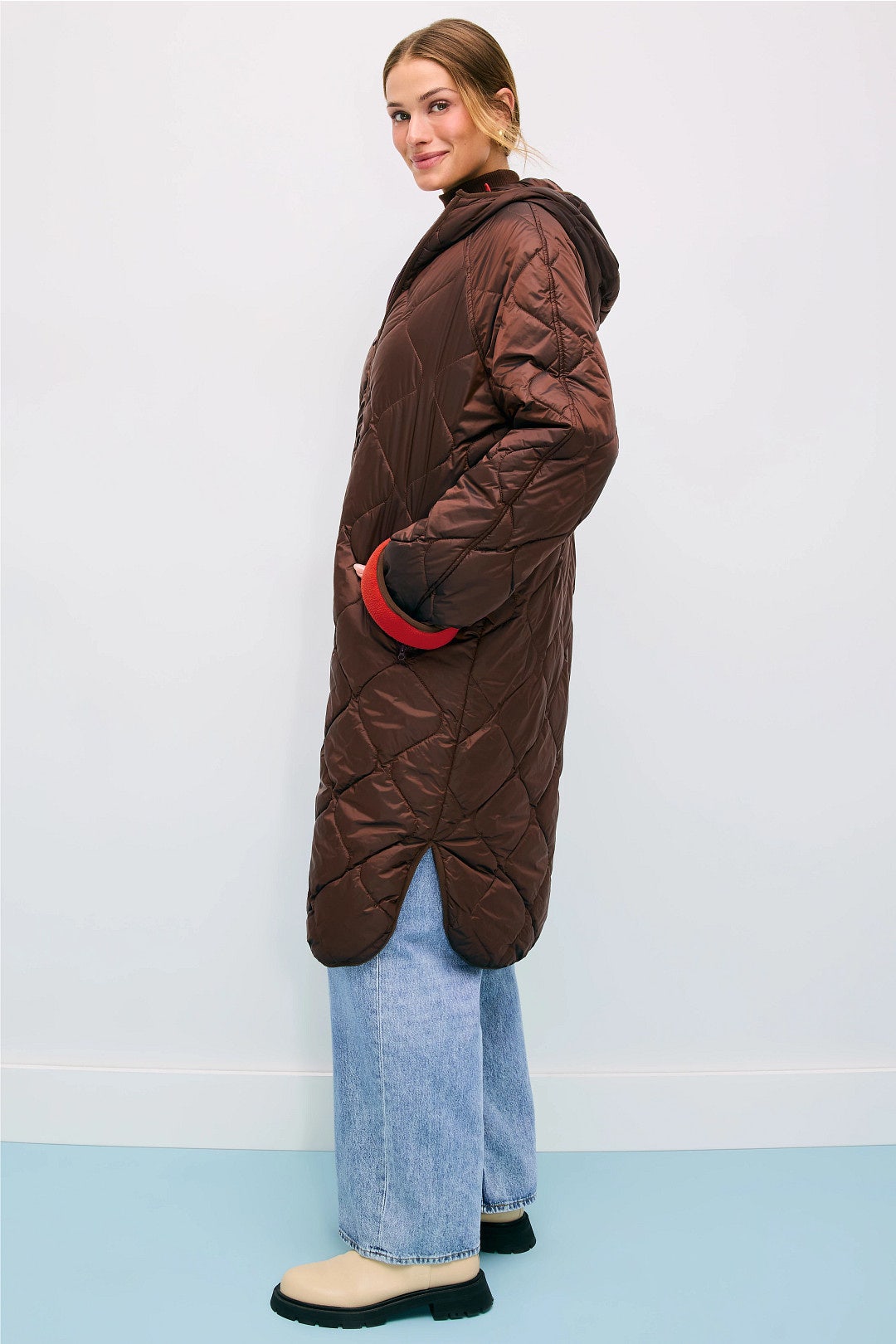 Light Hooded Puffer by T.W.I.N. 1