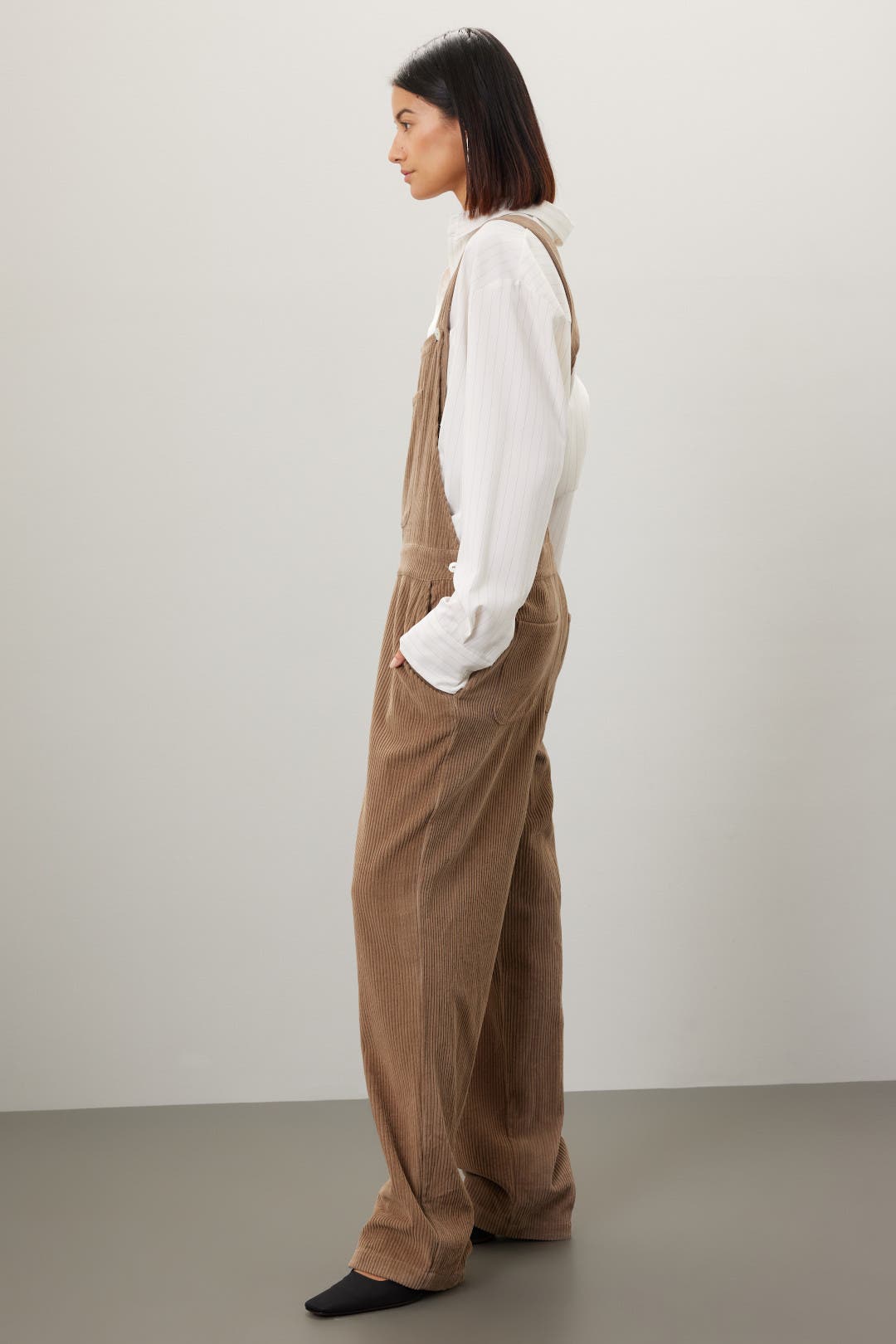 Cord Overalls by DONNI. | Rent the Runway