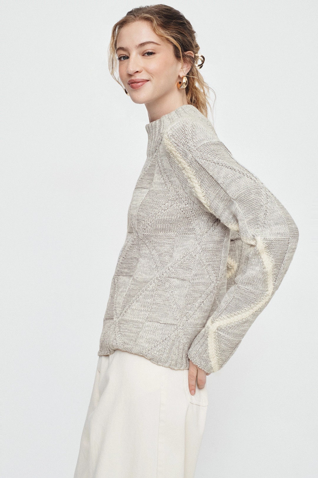 Dashing Diamonds Sweater by NIC + ZOE 1