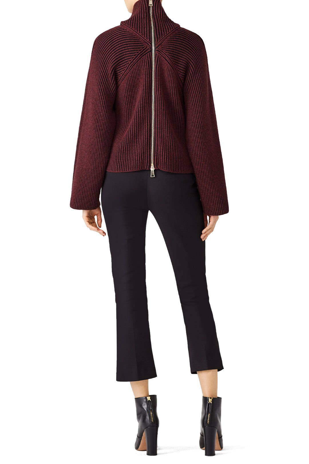 Aubergine Sweater by Tara Jarmon 1